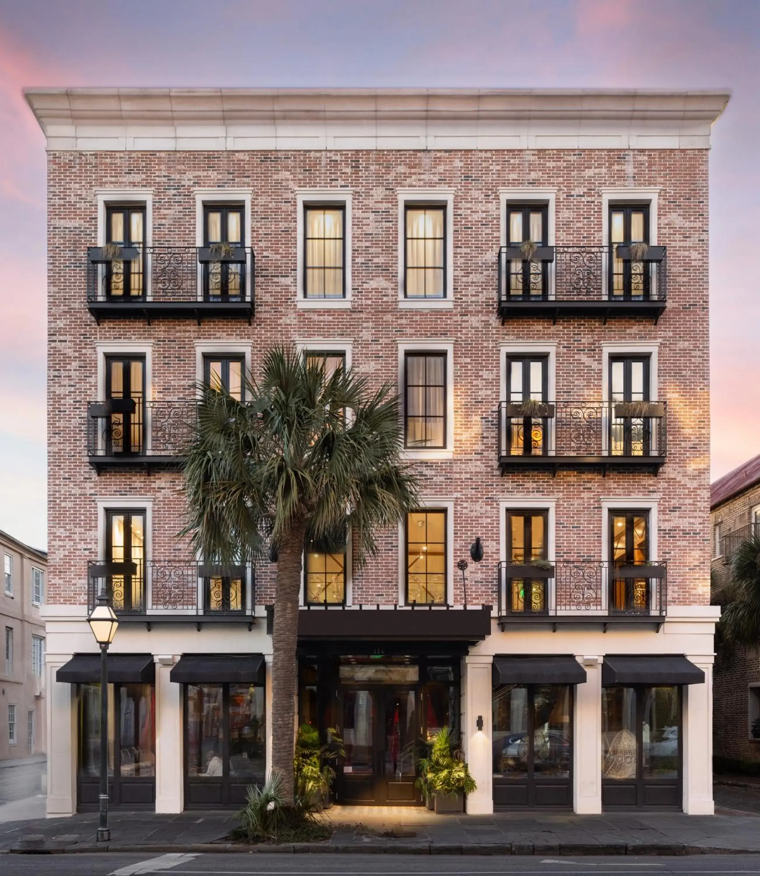 Property building in The Palmetto Hotel, Charleston Property building in The Palmetto Hotel, Charleston