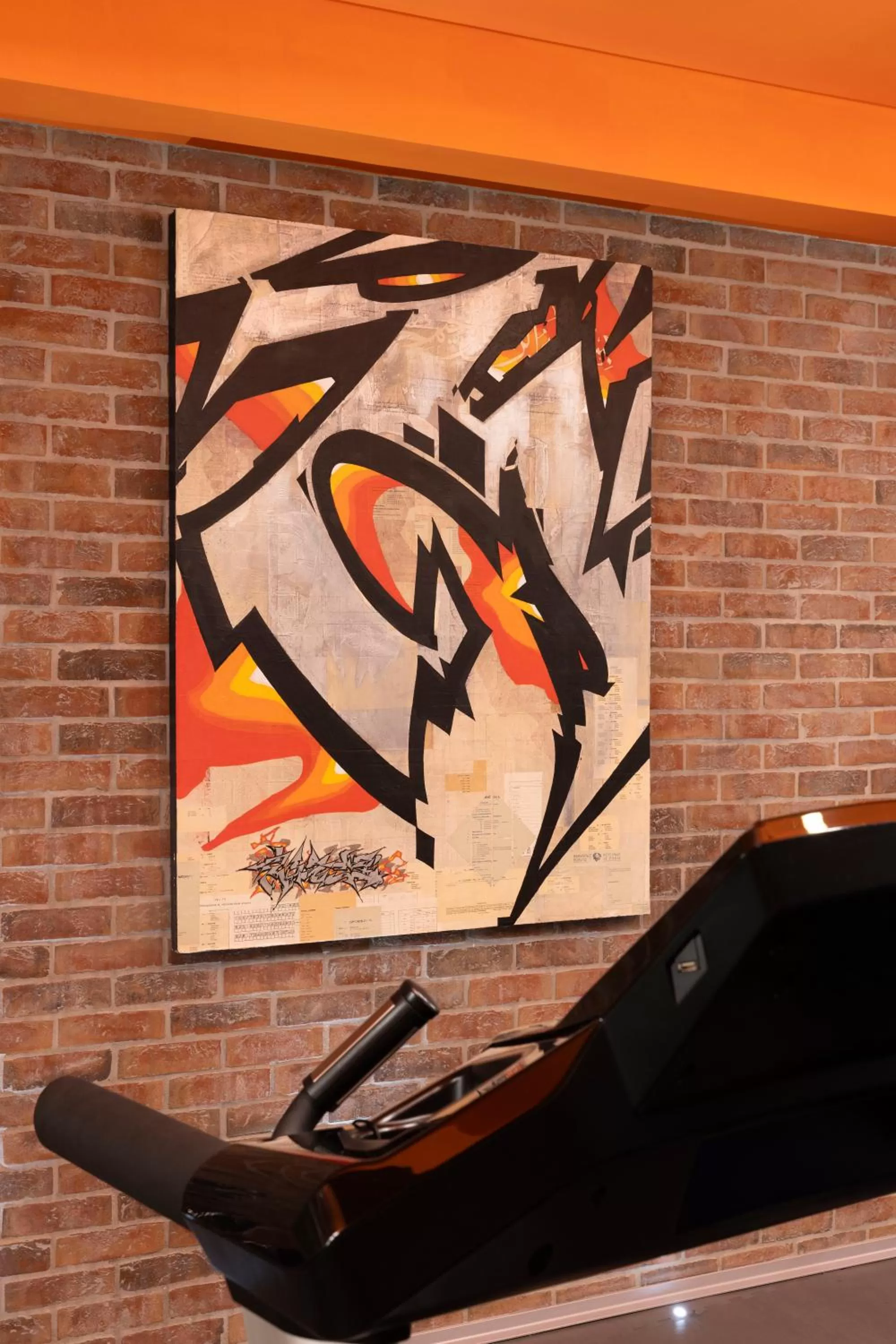 Decorative detail in Hôtel Fabric