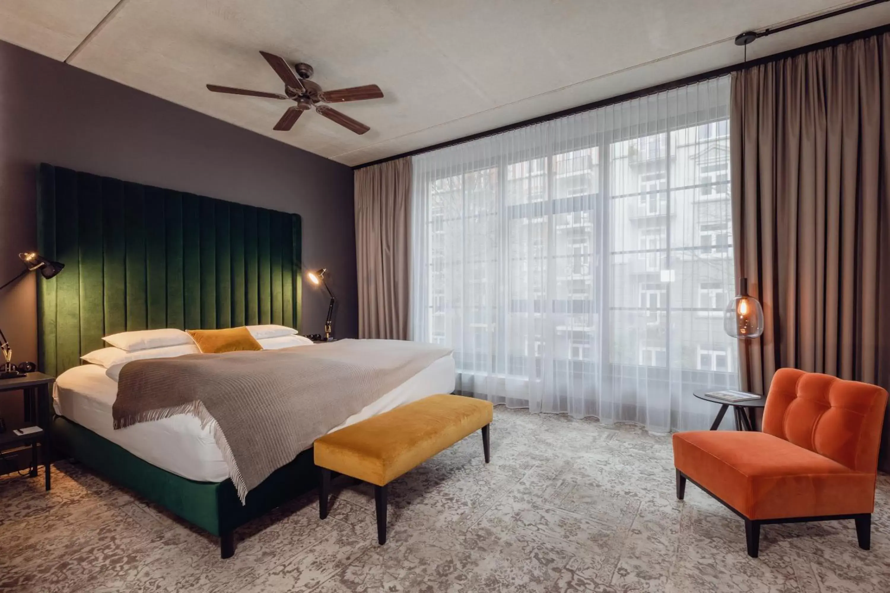 Bed in Gastwerk Hotel Hamburg Bed in Gastwerk Hotel Hamburg