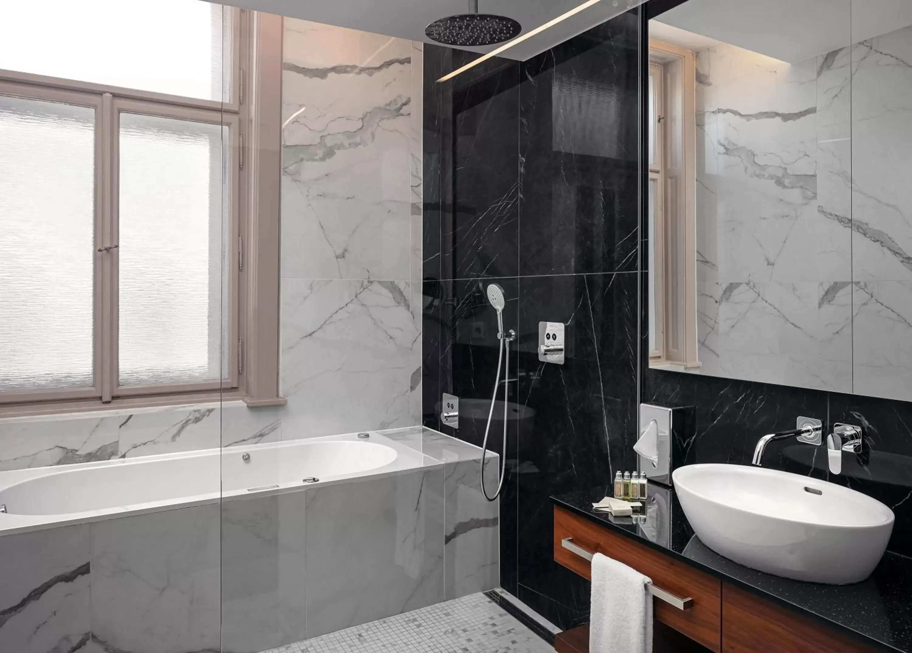 Shower, Bathroom in Kosher Hotel King David Prague