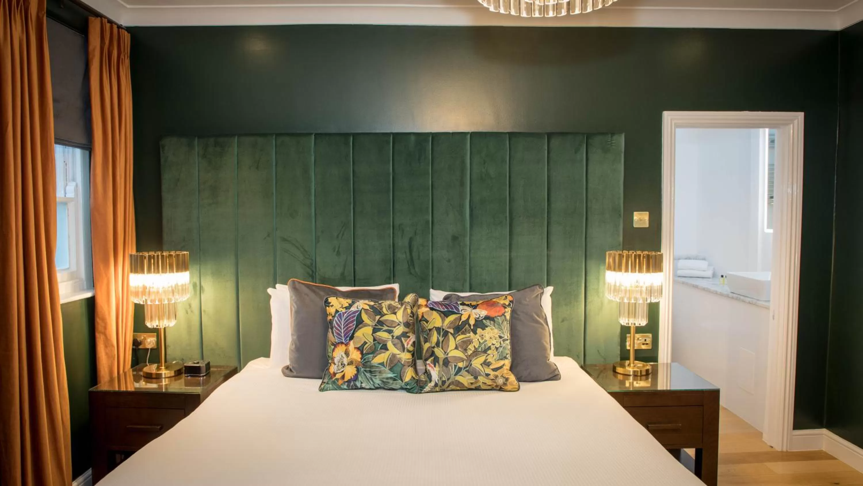 Bed in The Eton Mess Boutique Hotel