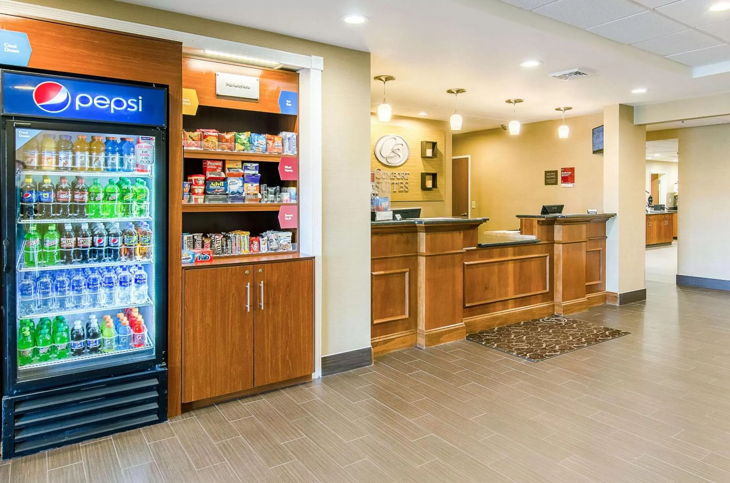 Lobby or reception in Comfort Suites Wytheville