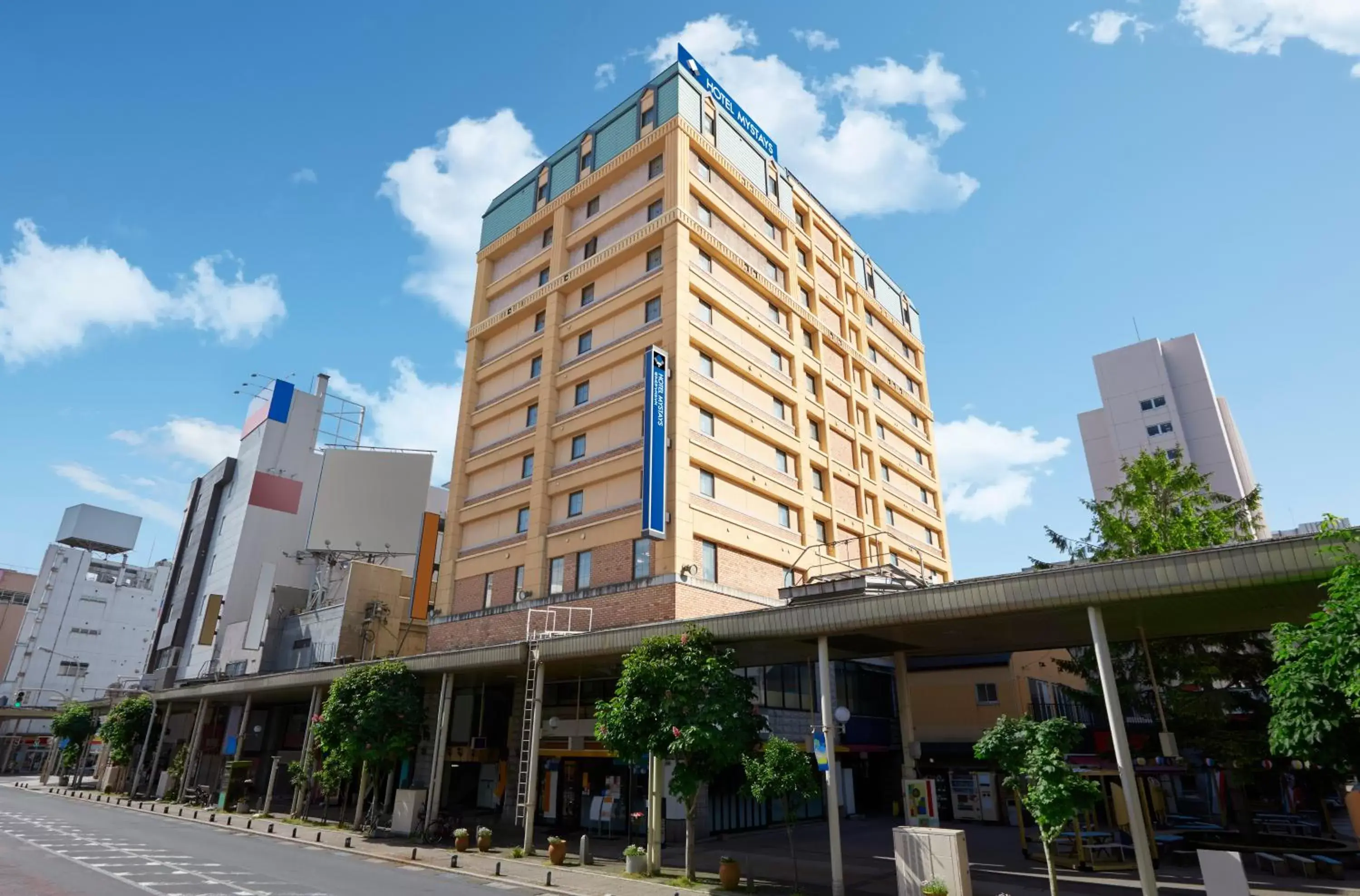 Facade/entrance, Property Building in HOTEL MYSTAYS Aomori Station