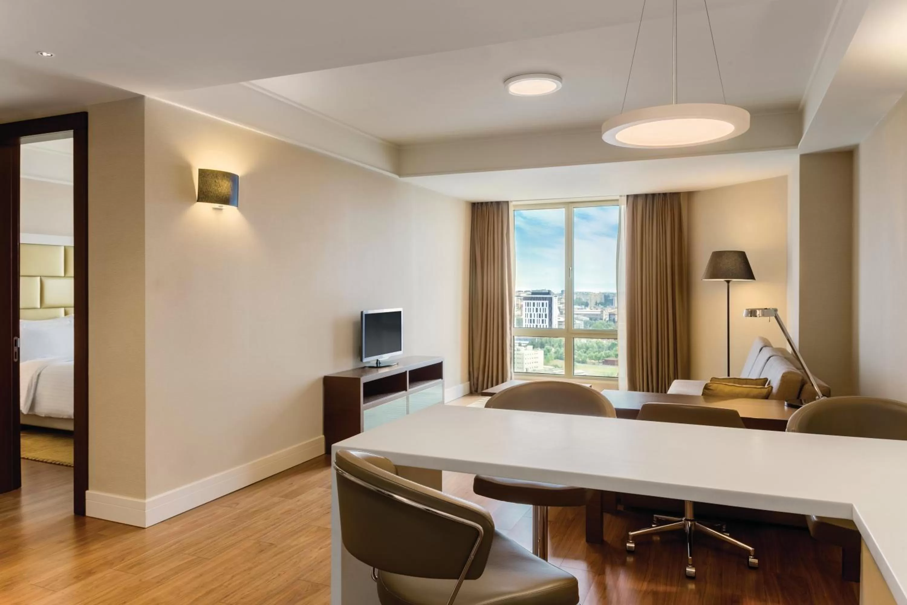 Living room in Wyndham Grand Istanbul Europe