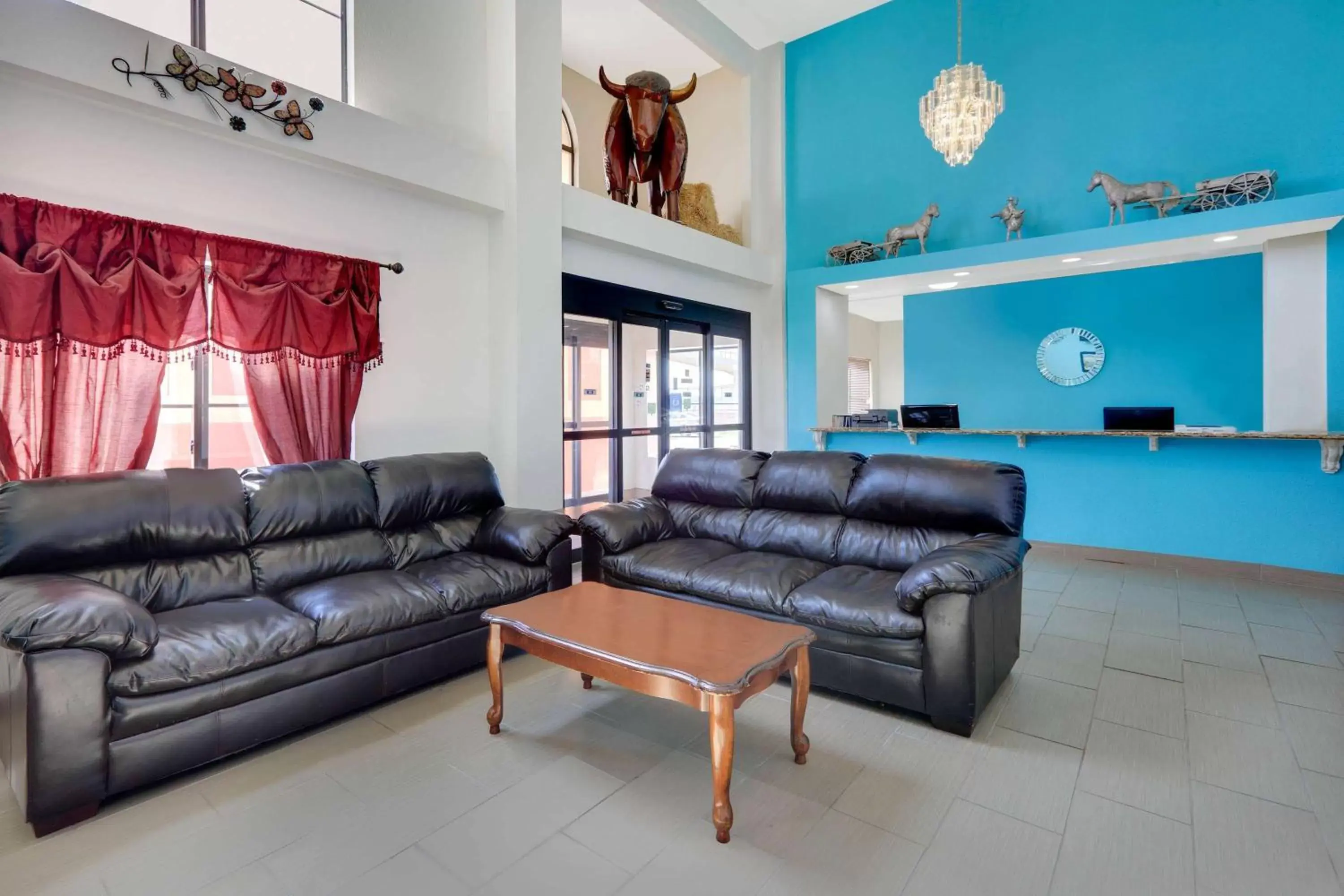 Lobby or reception in Howard Johnson by Wyndham Lubbock TX Lobby or reception in Howard Johnson by Wyndham Lubbock TX