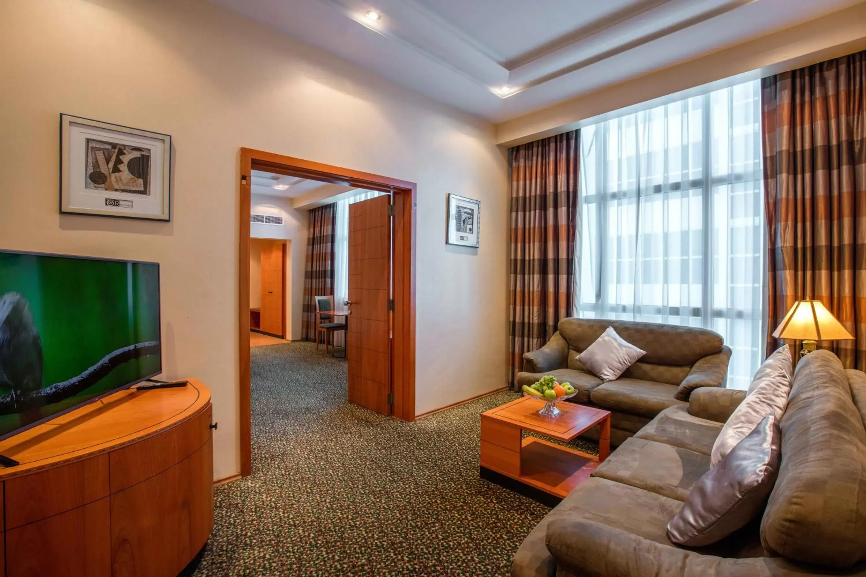 Living room, Seating Area in Gulf Court Hotel