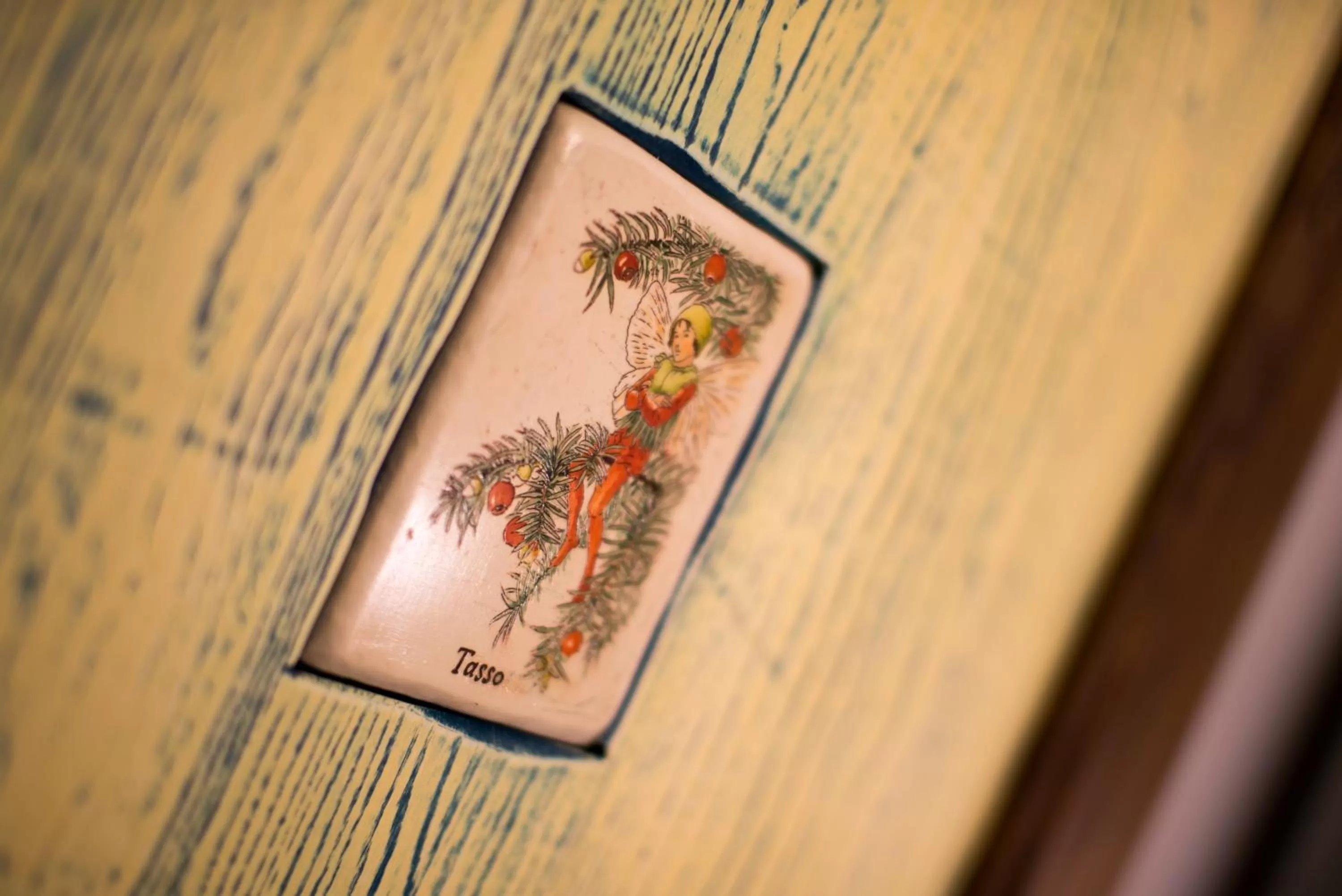 Decorative detail in Hotel Il Tiglio