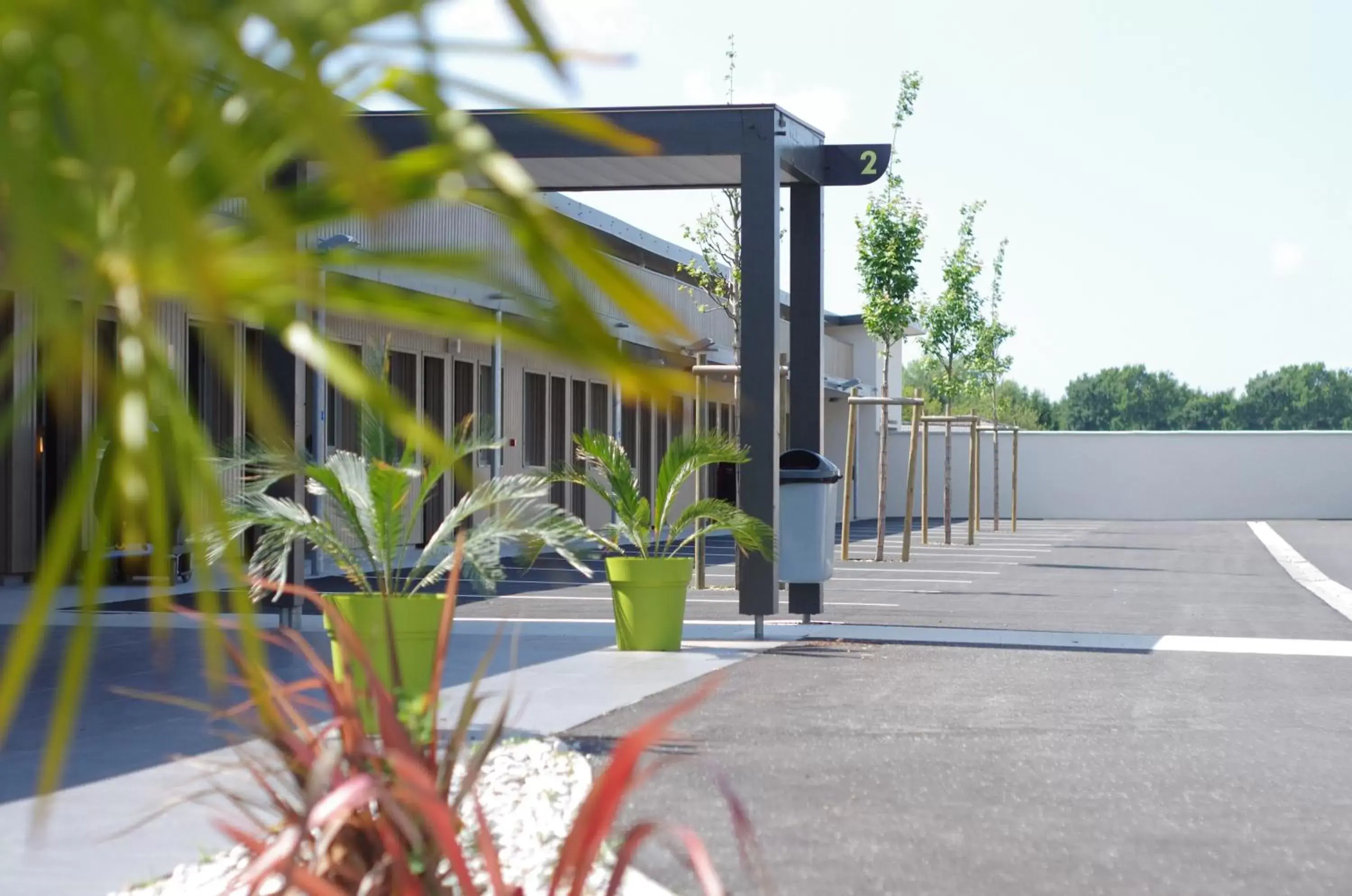 Facade/entrance in Motel des Landes