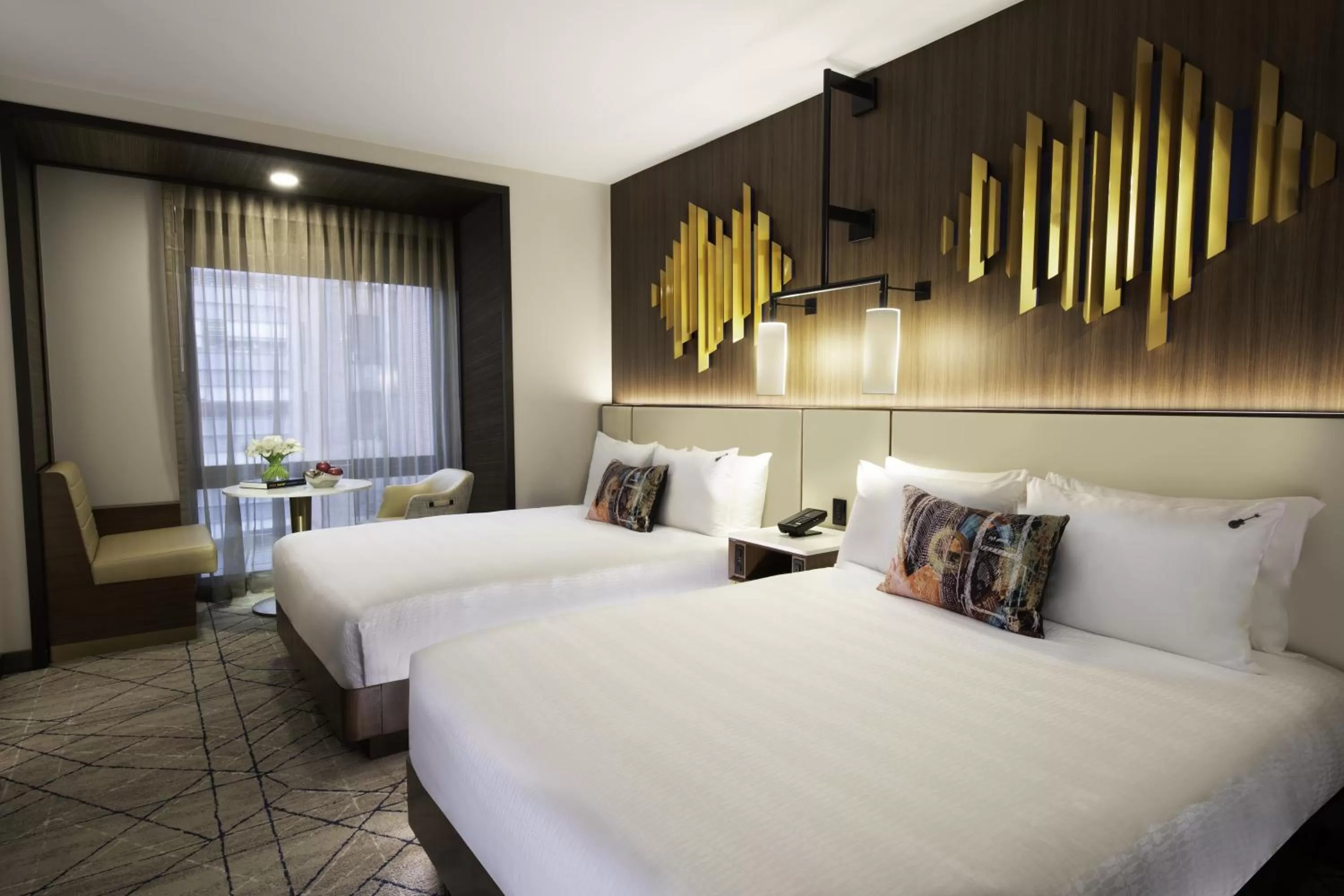 Bed in Hard Rock Hotel New York