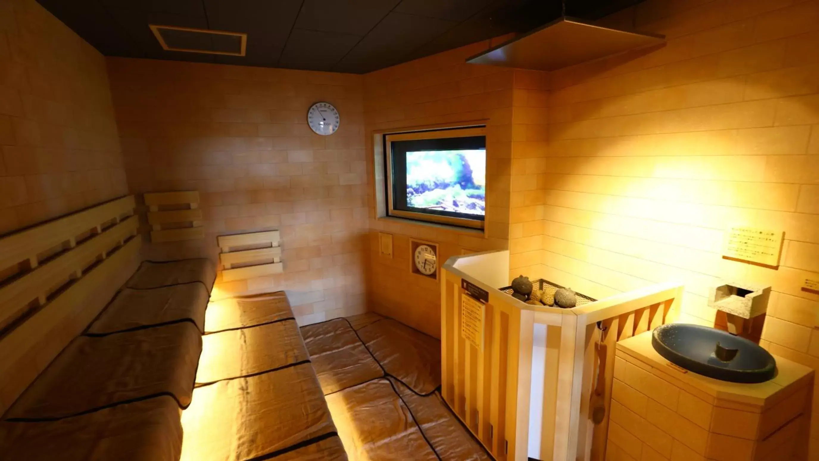 Sauna in Onyado Nono Matsue Natural Hot Spring