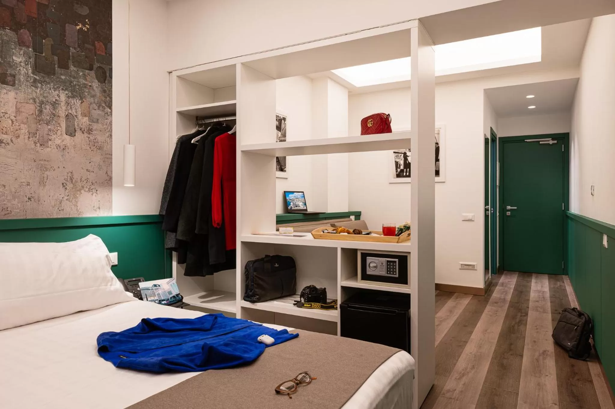 Bed in Smart Hotel Napoli