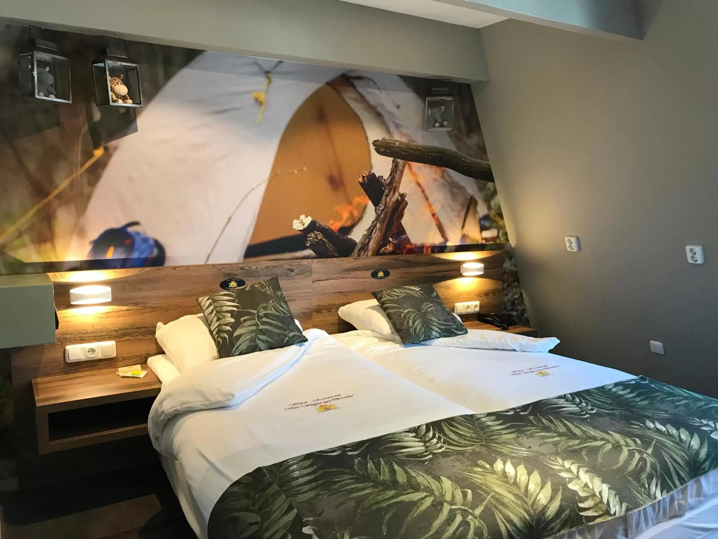 Bed in Hotel Het Wapen van Drenthe