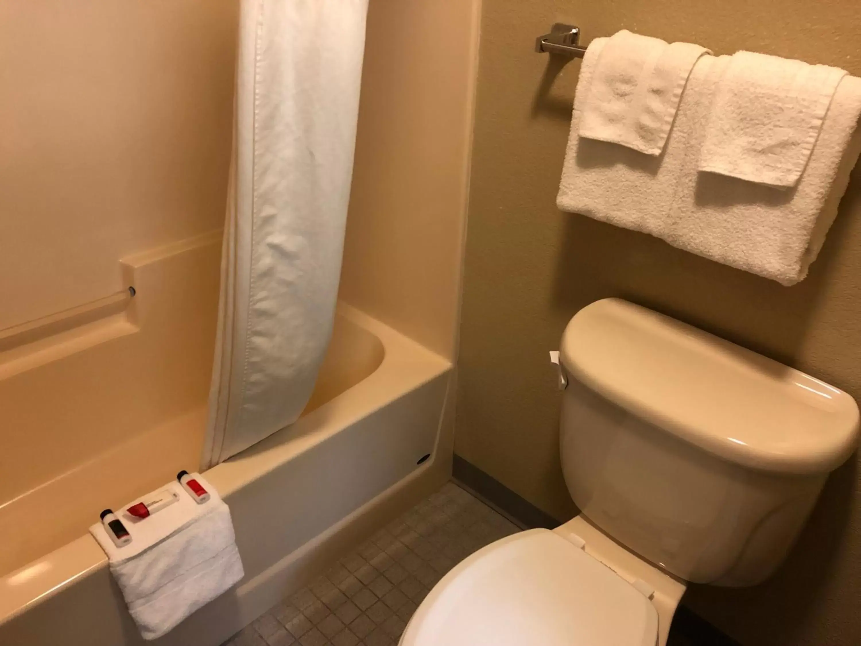 Bathroom in Days Inn by Wyndham Iron Mountain