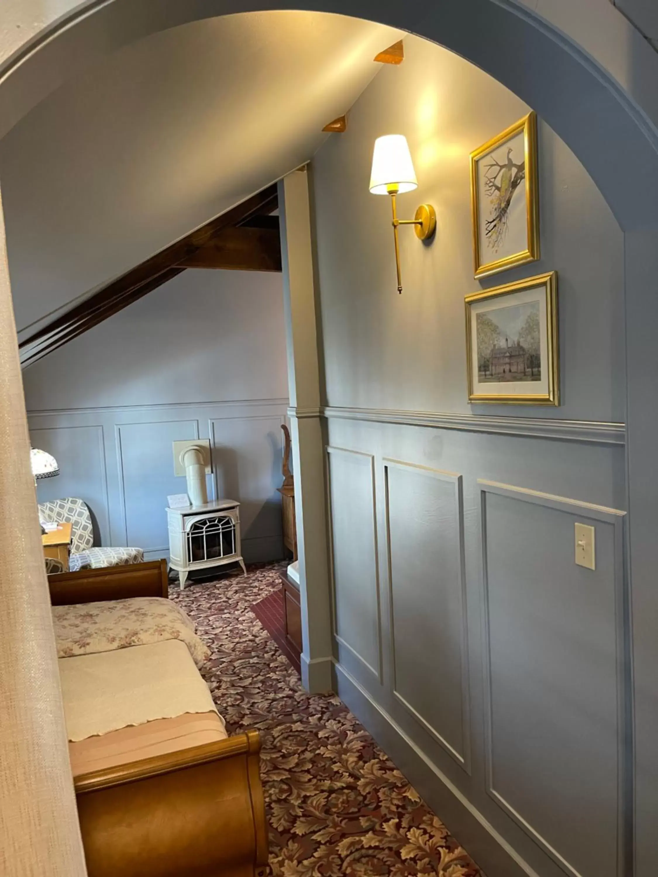 Seating Area in Carriage House Bed & Breakfast