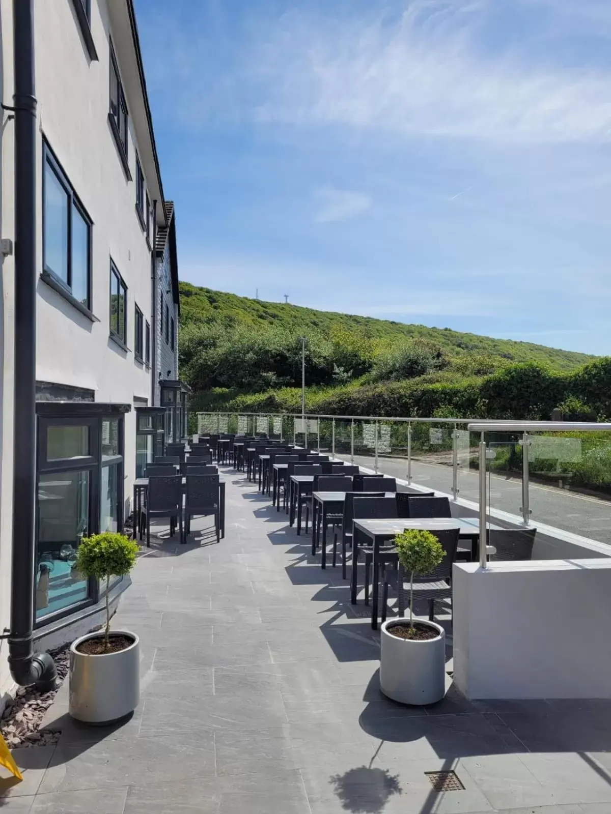 Patio in South Sands Hotel