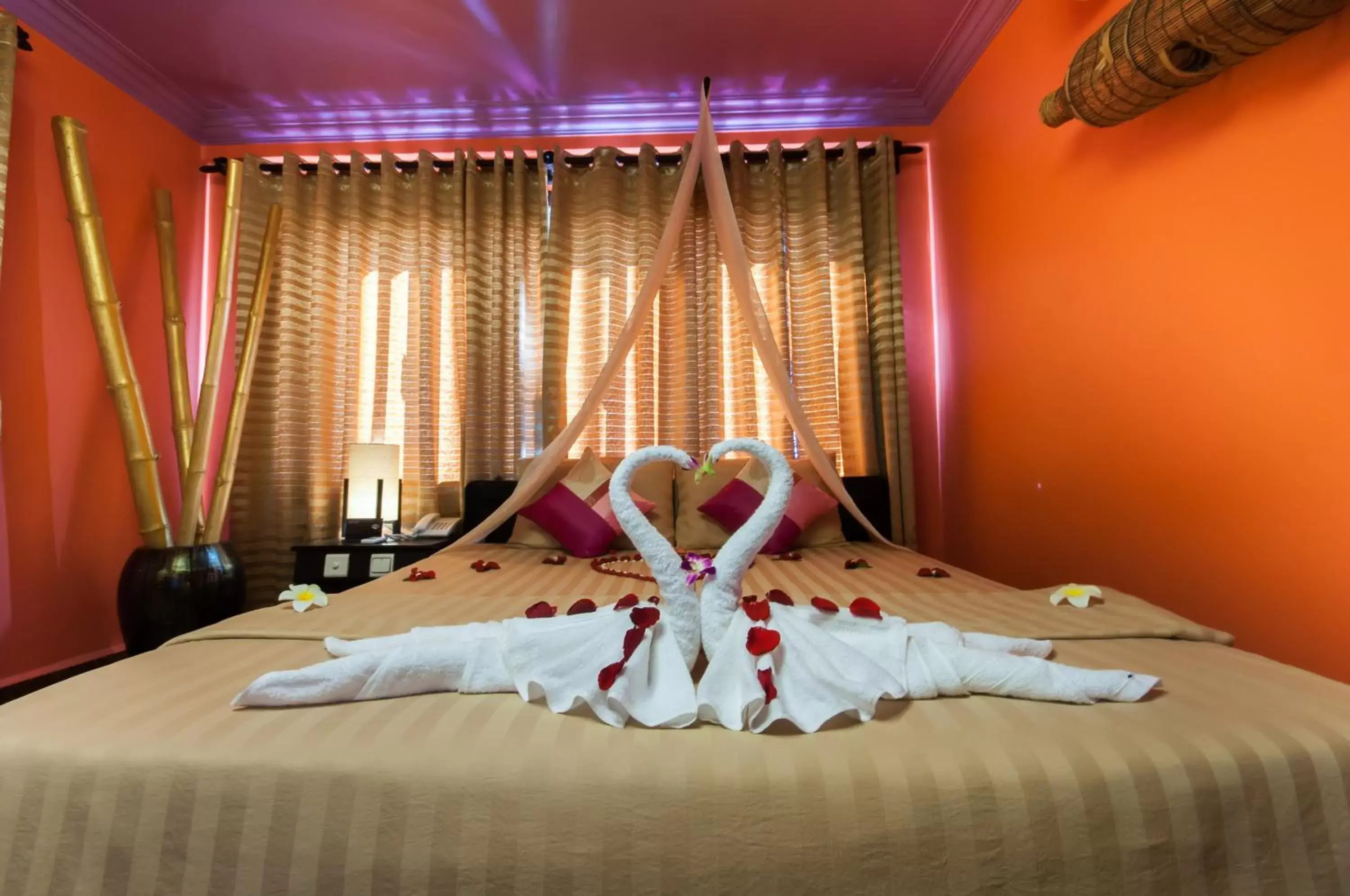 Photo of the whole room, Bed in Golden Butterfly Villa
