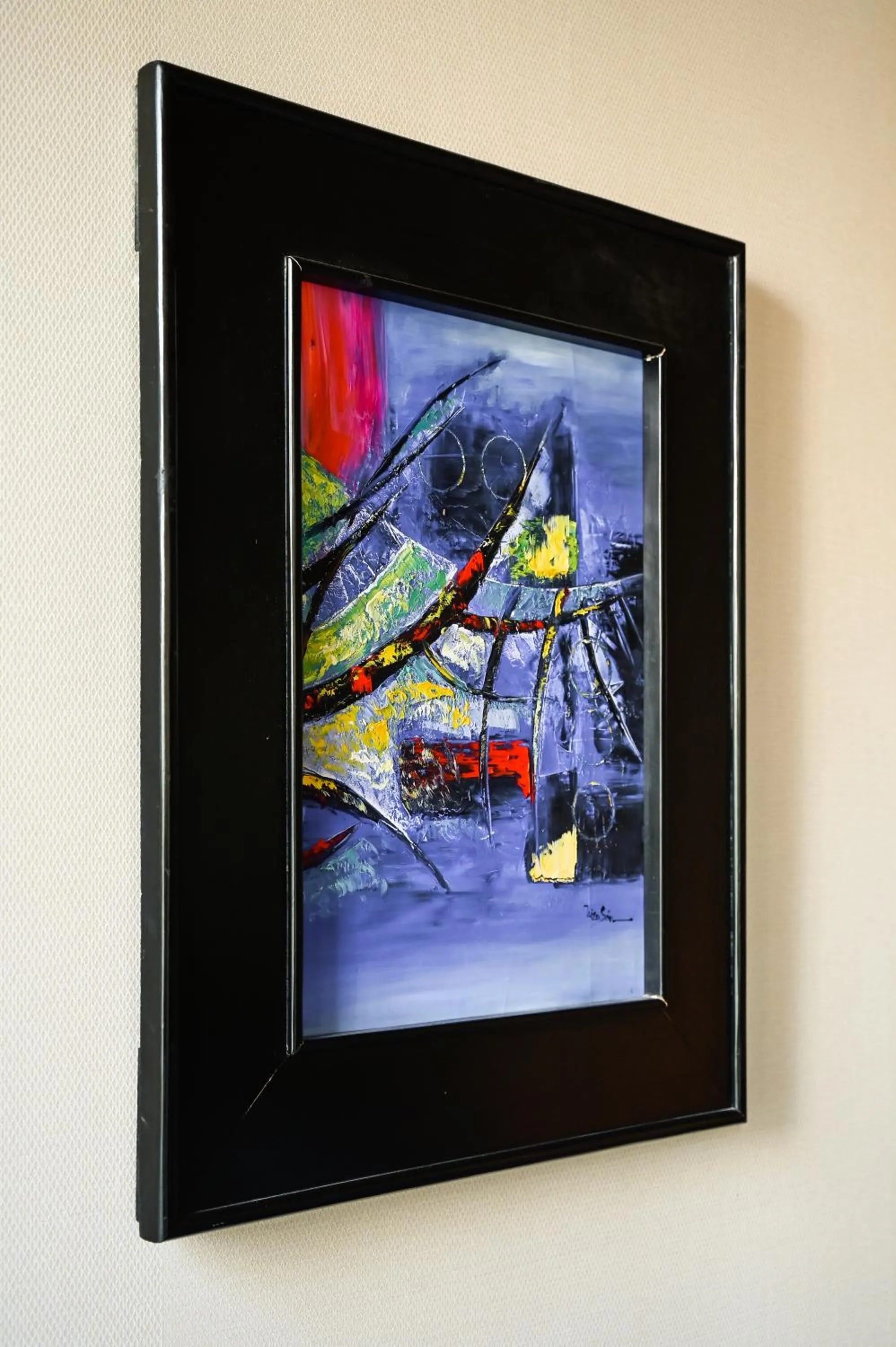 Decorative detail in Muong Thanh Grand Saigon Centre Hotel