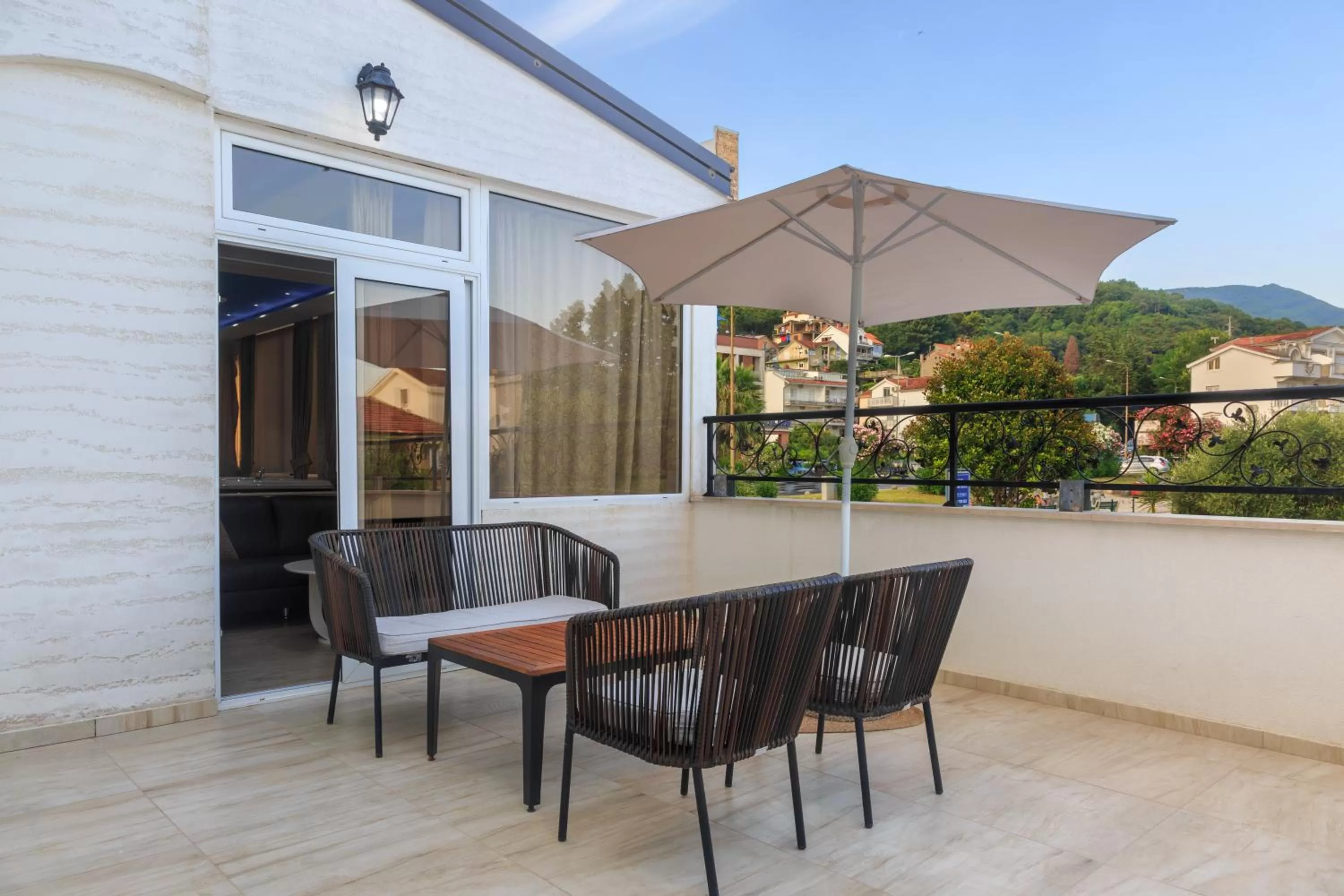 Balcony/Terrace in Hotel Maksim