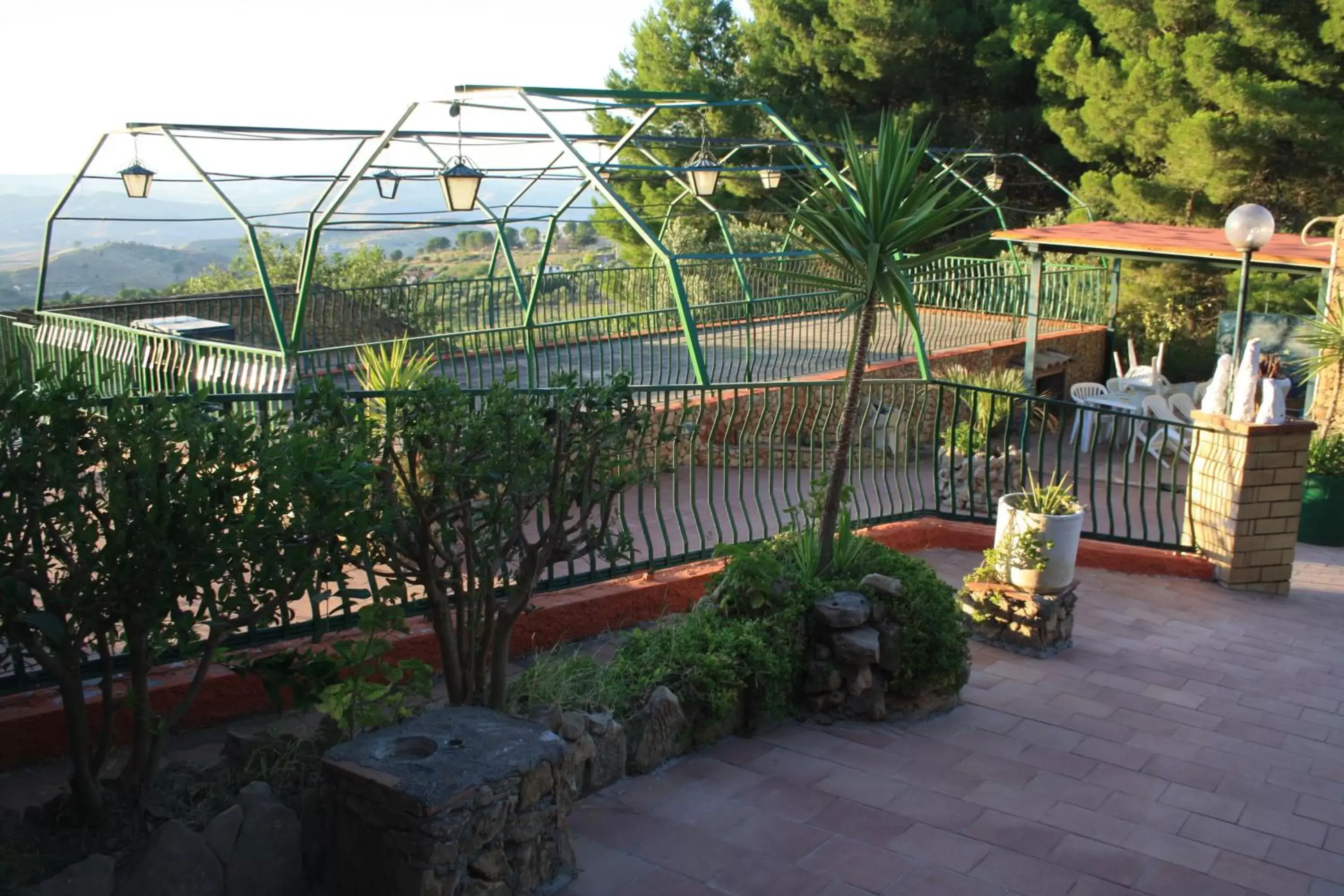 Garden in B&B Borgo Pileri