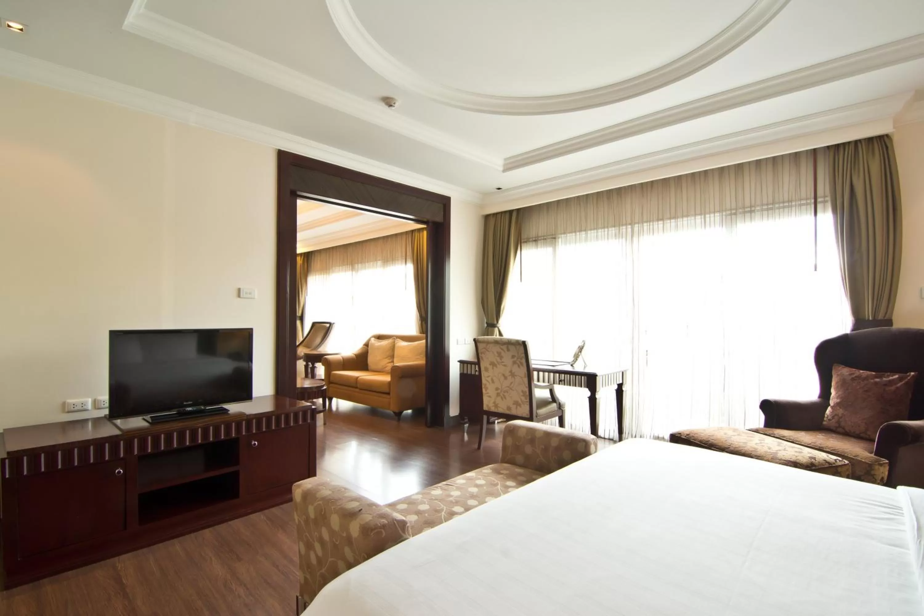 Decorative detail, Bed in LK Residence