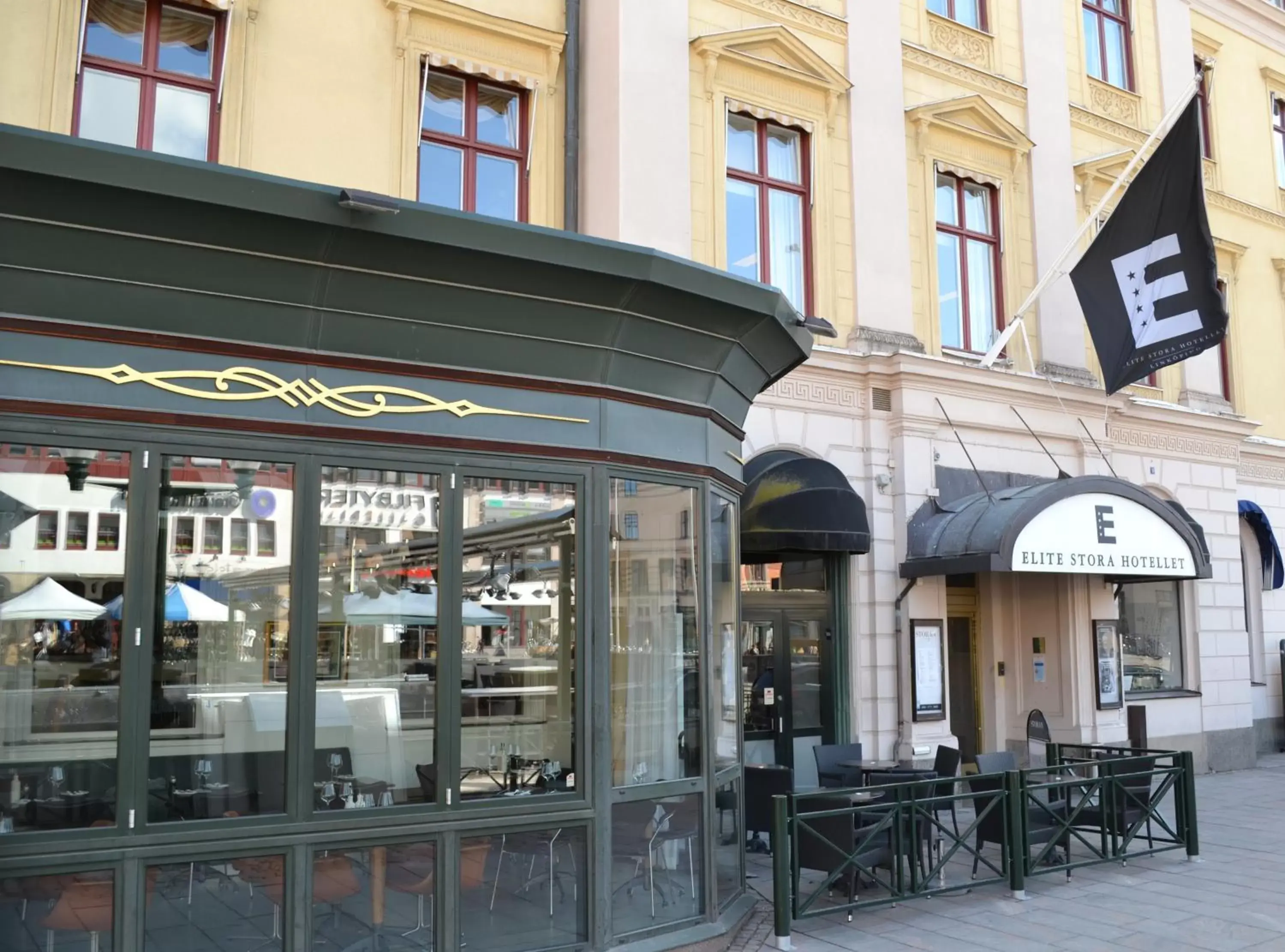 Facade/entrance in Elite Stora Hotellet Linköping