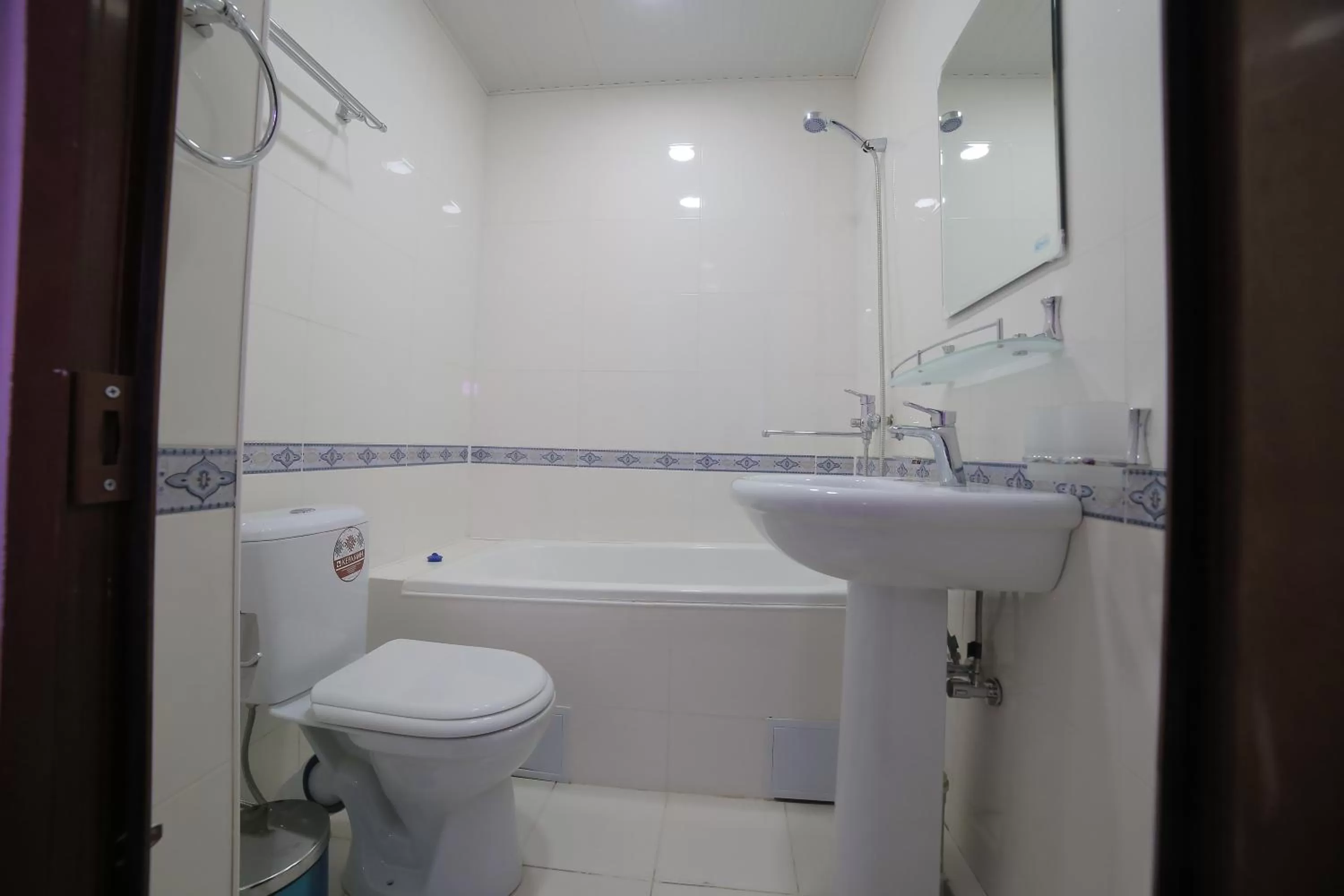 Bathroom in Alliance hotel bukhara