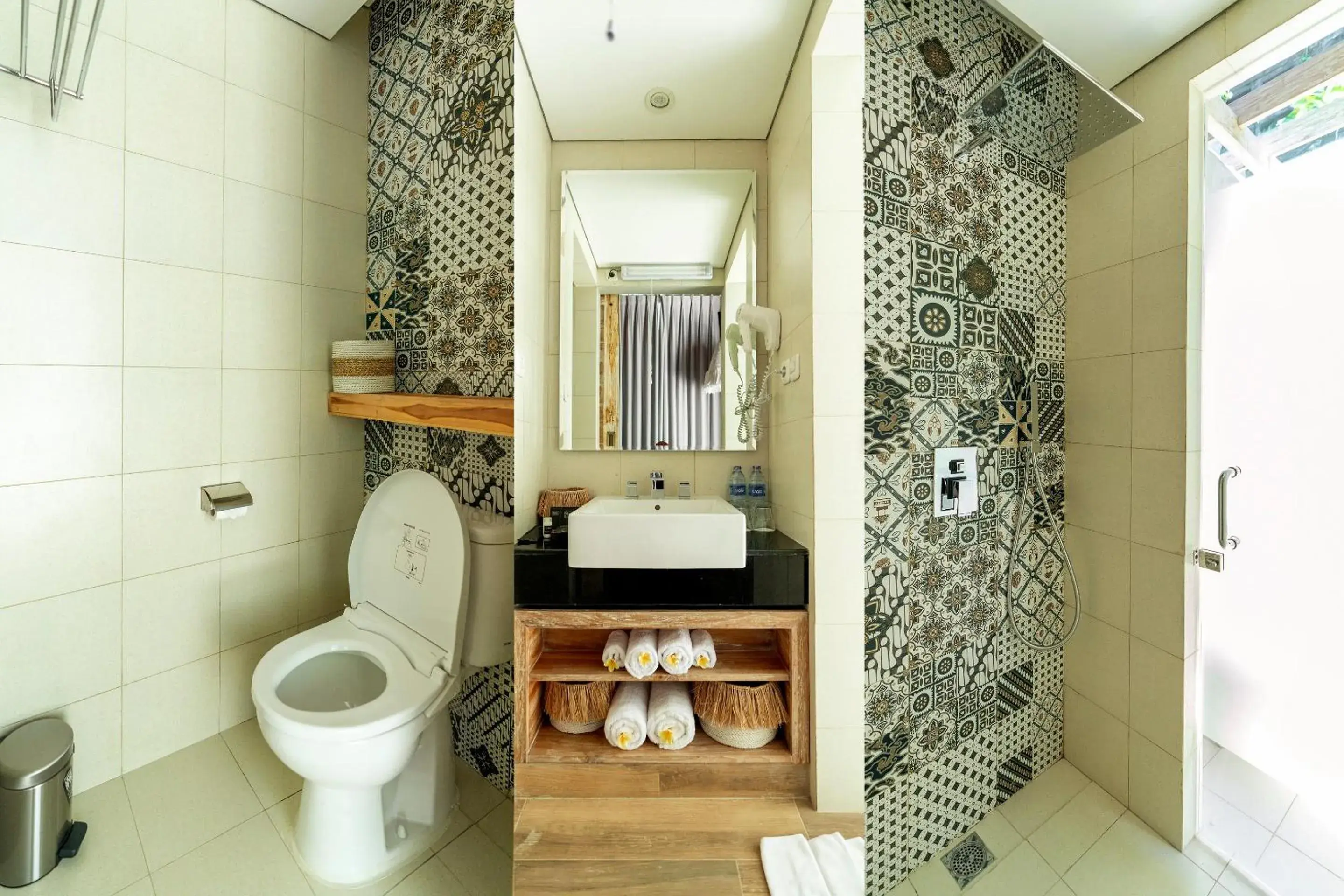 Shower, Bathroom in 18 Suite Villa Loft at Kuta