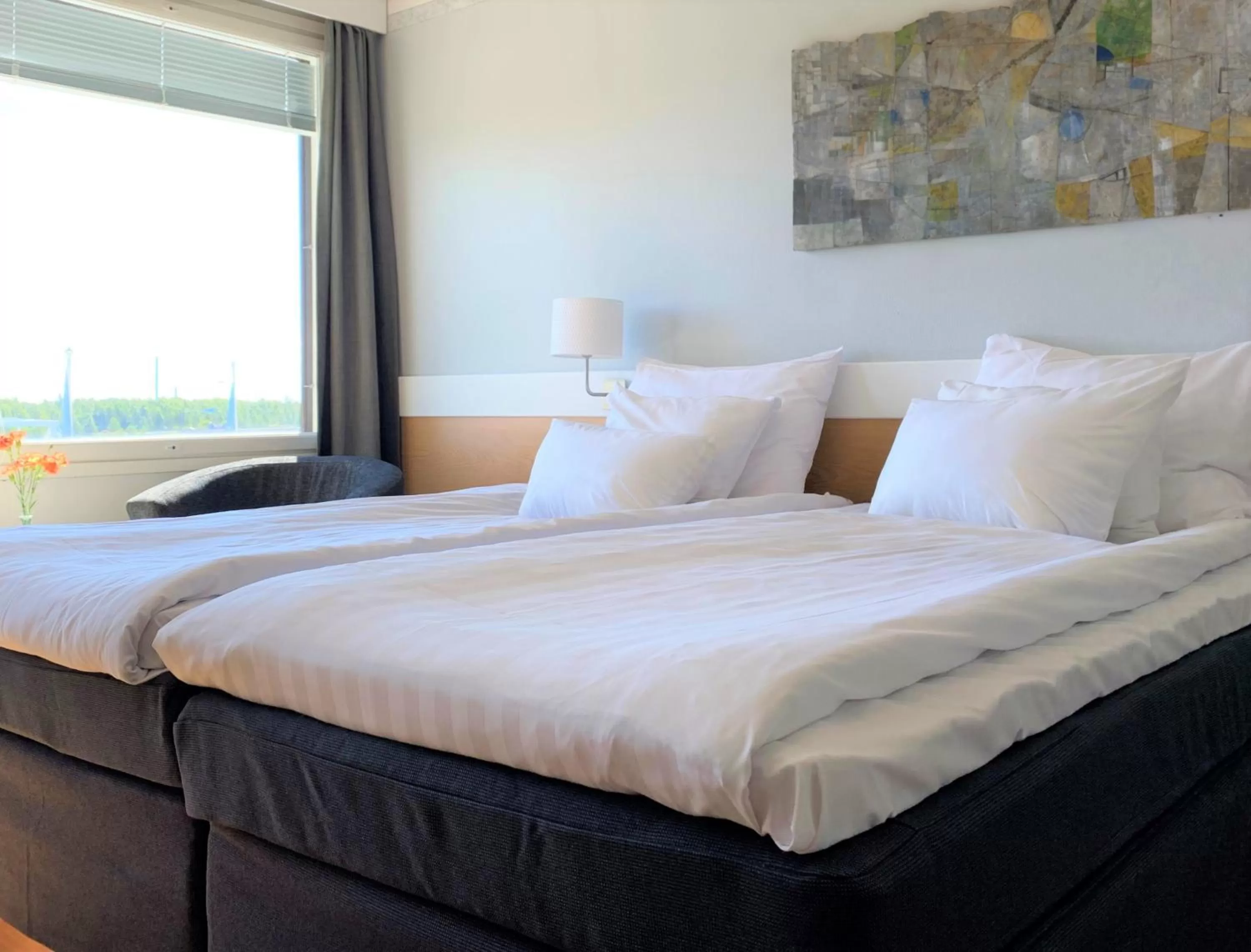 Bed in Park Hotel Tornio