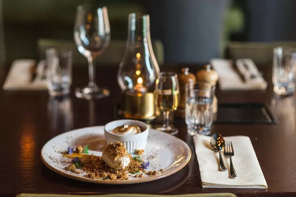 Food close-up in First Hotel Central