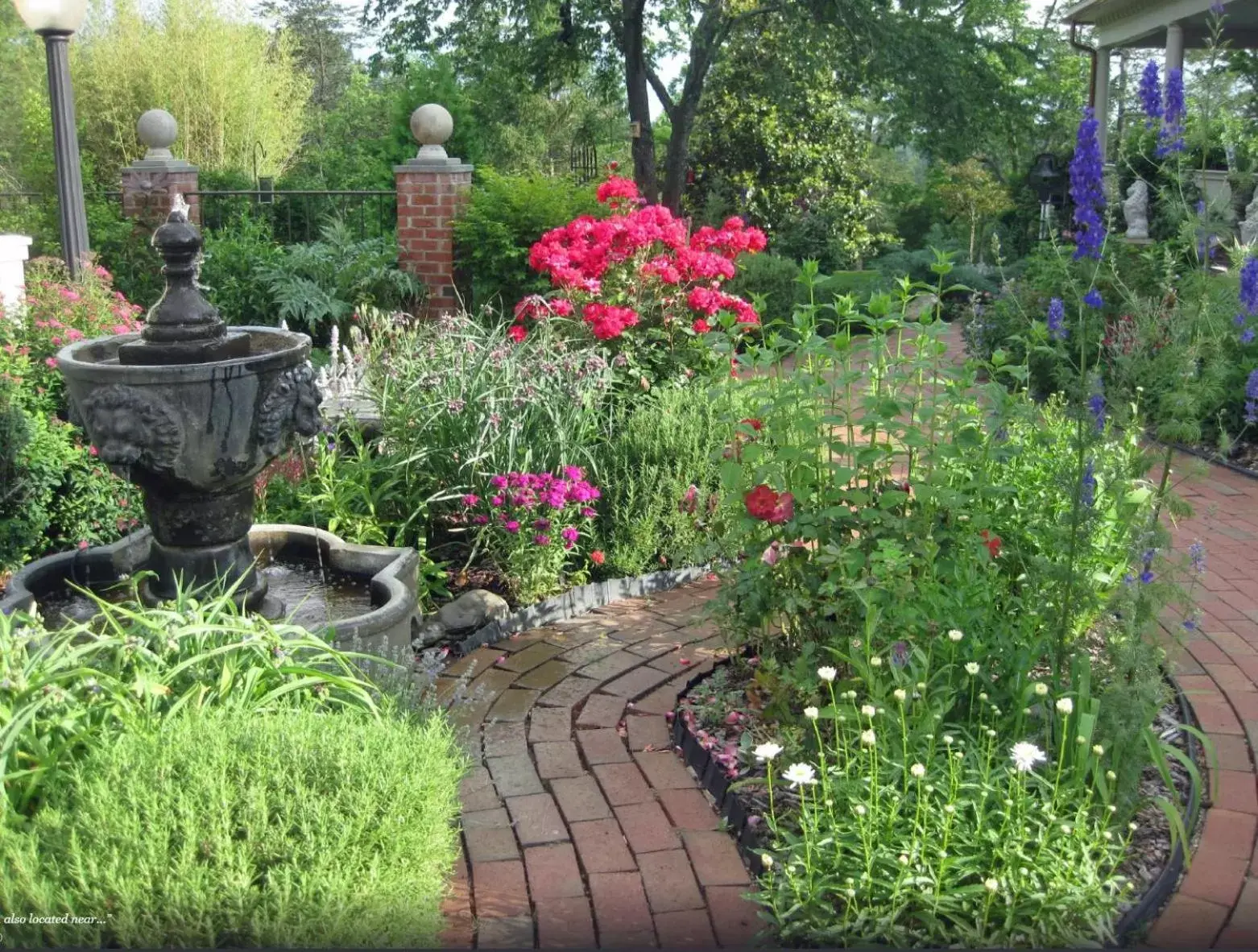 Garden in The Reynolds Mansion