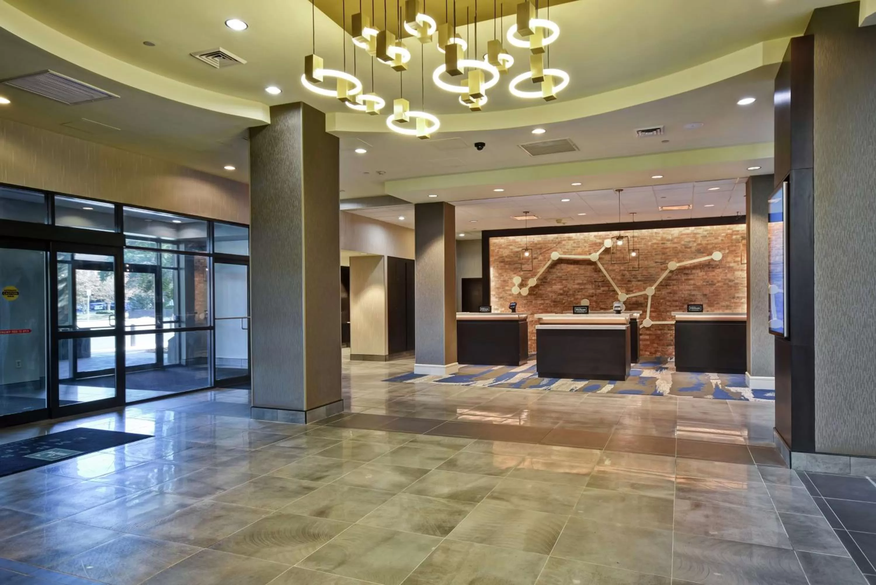 Lobby or reception in Embassy Suites Montgomery - Hotel & Conference Center