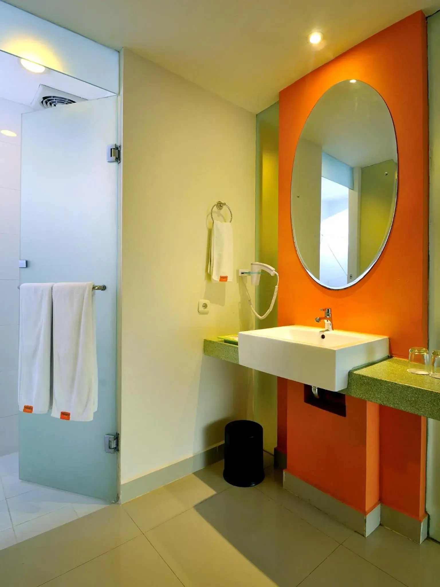 Shower, Bathroom in HOTEL and RESIDENCES Riverview Kuta - Bali (Associated HARRIS)