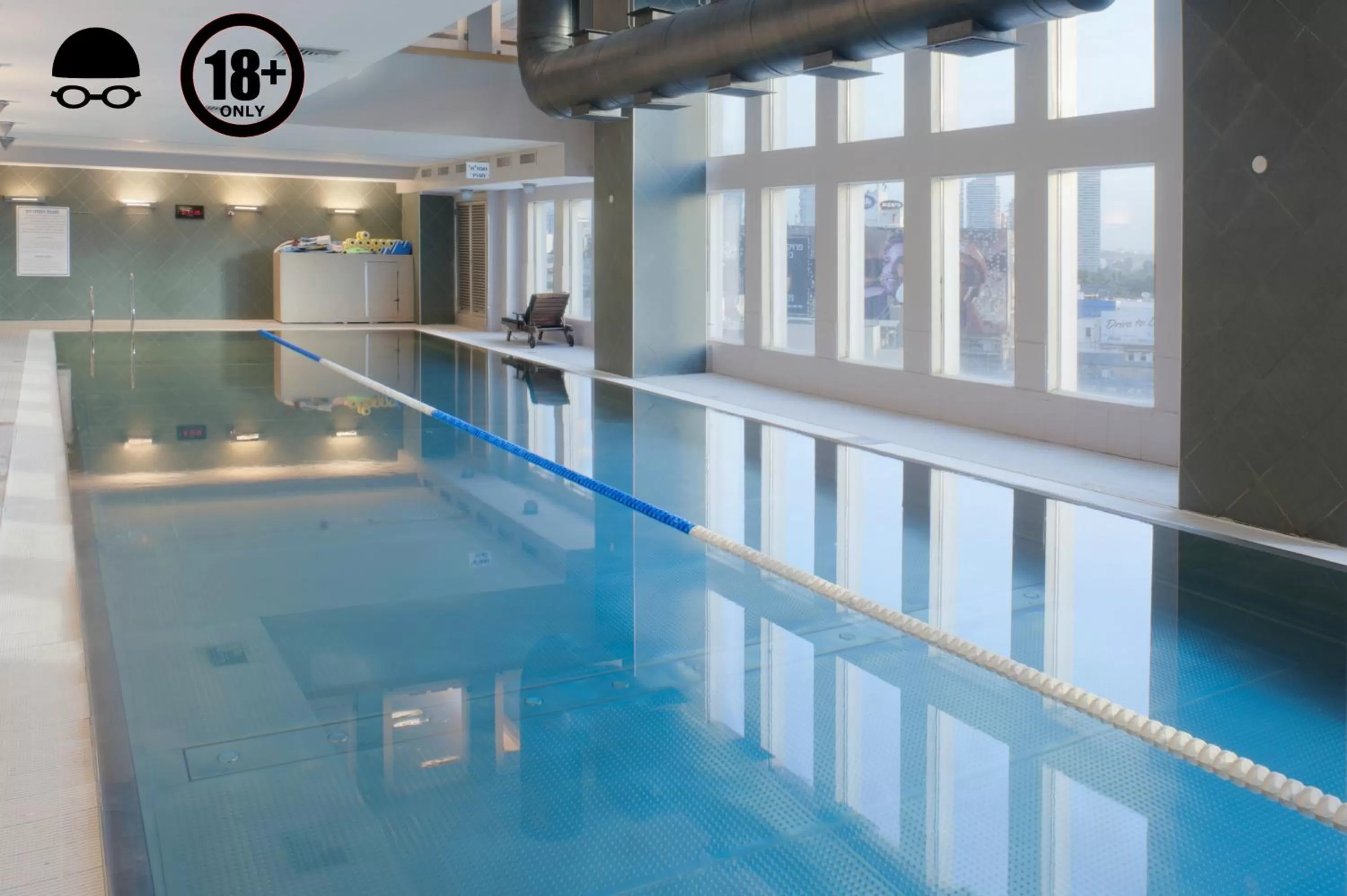 Swimming pool in Crowne Plaza Tel Aviv City Center by IHG