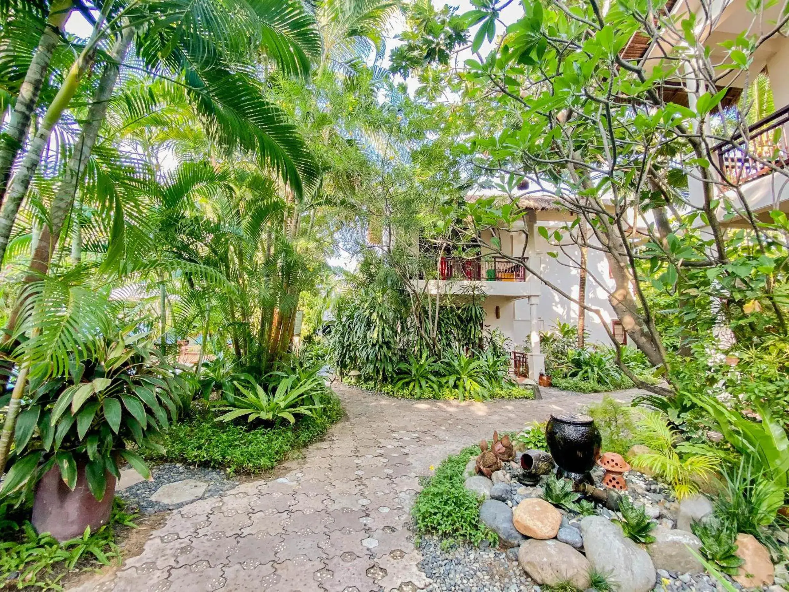 Garden in Bamboo Village Beach Resort & Spa