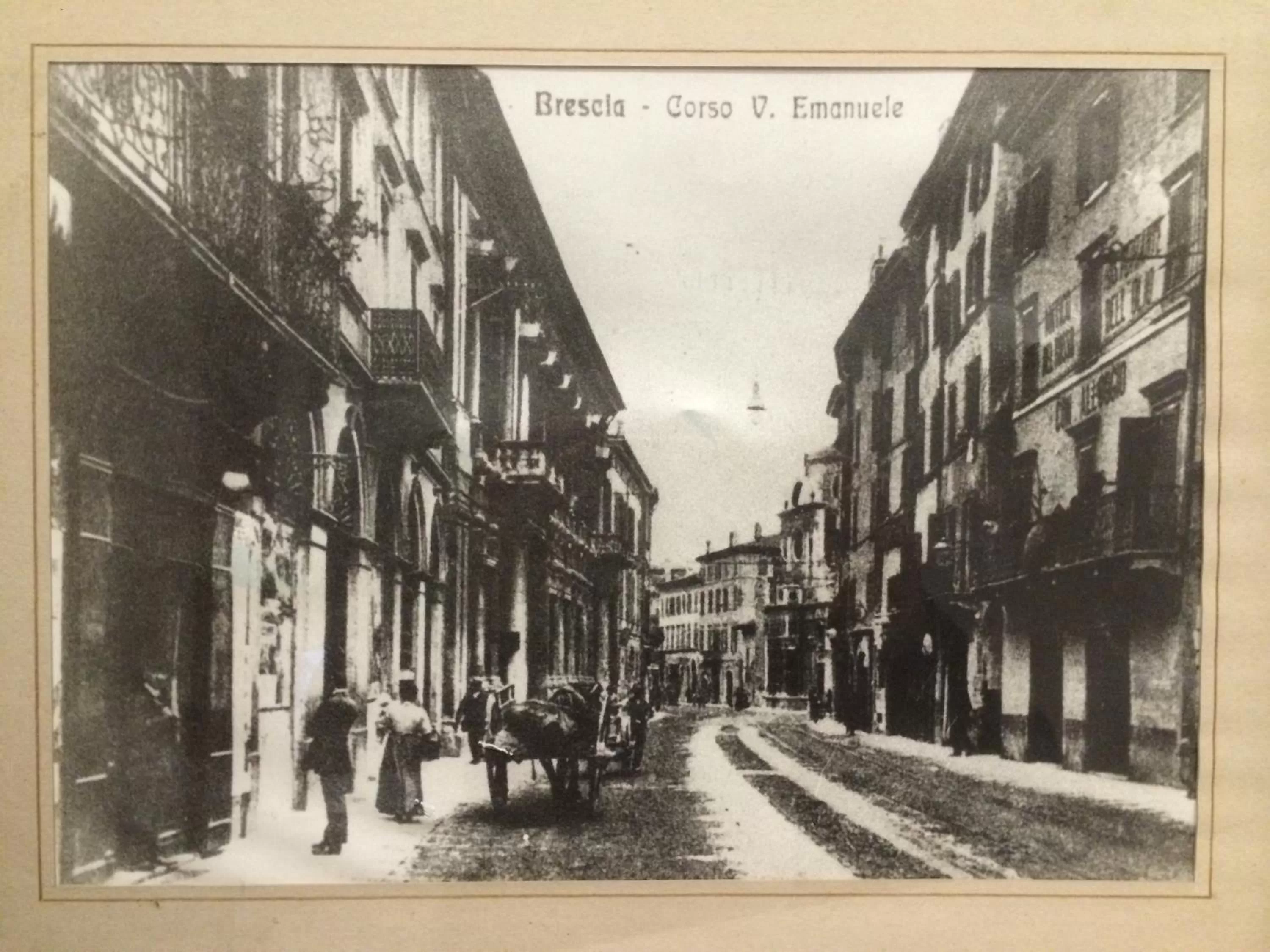 Decorative detail in Albergo la Svolta
