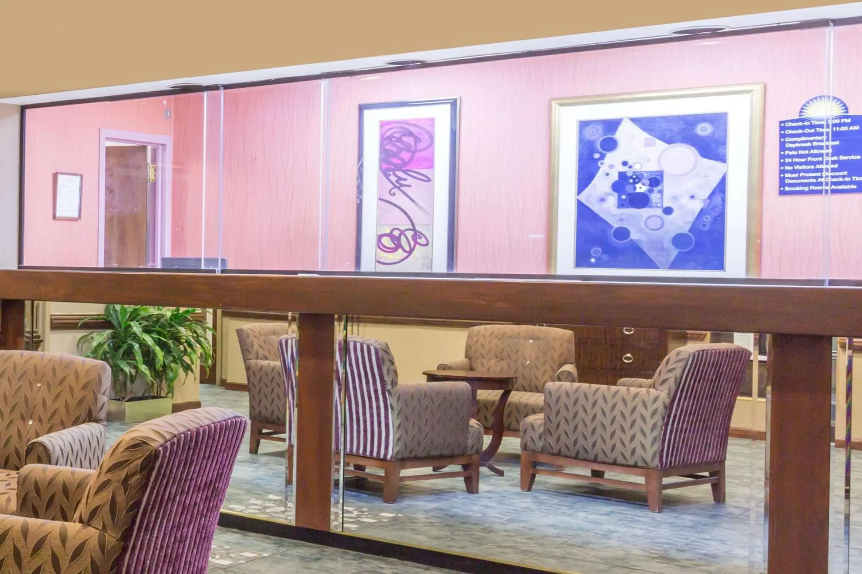 Lobby or reception in Days Inn by Wyndham Camp Springs Andrews AFB Lobby or reception in Days Inn by Wyndham Camp Springs Andrews AFB