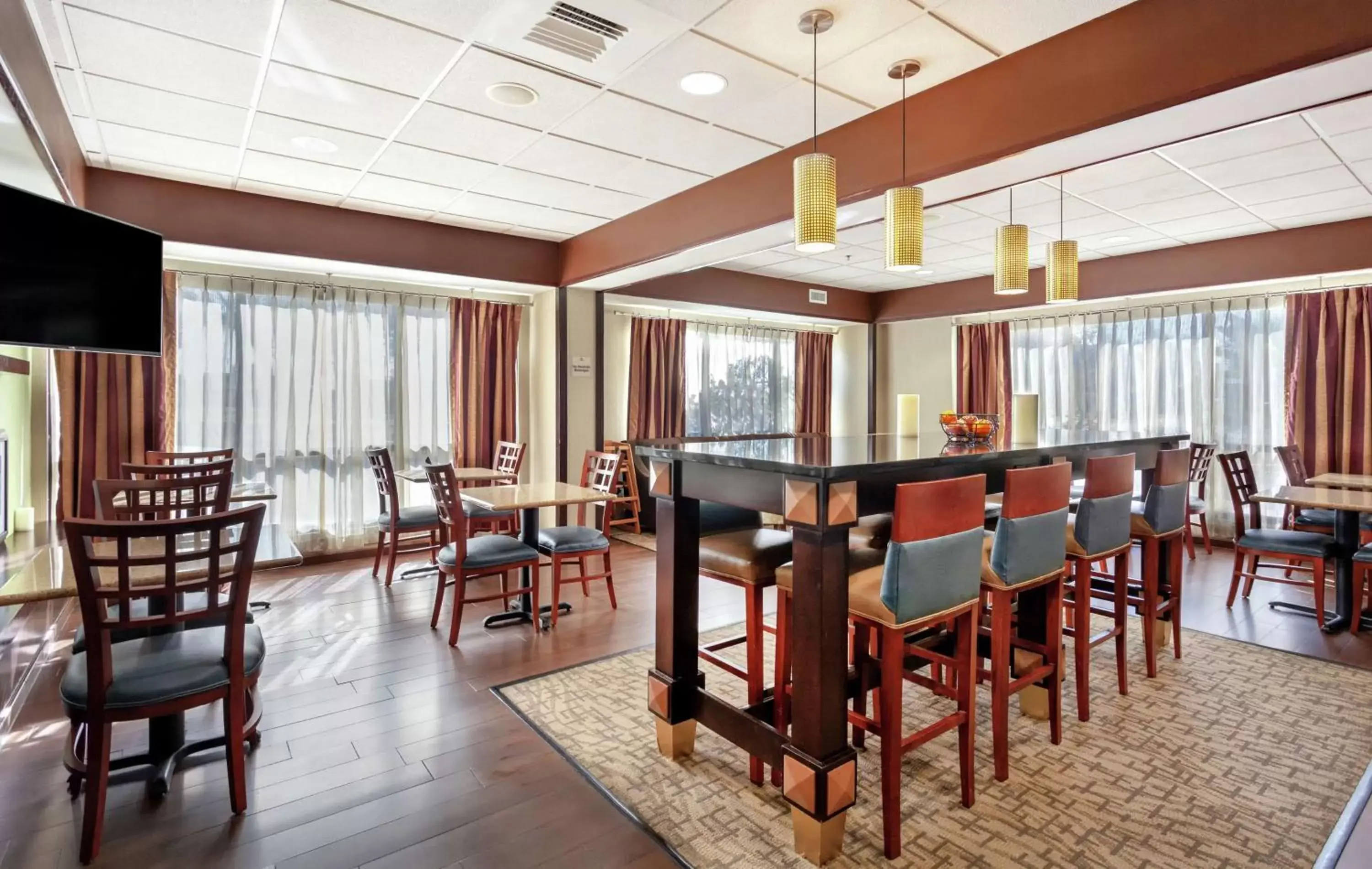 Lobby or reception, Restaurant/Places to Eat in Hampton Inn Melbourne