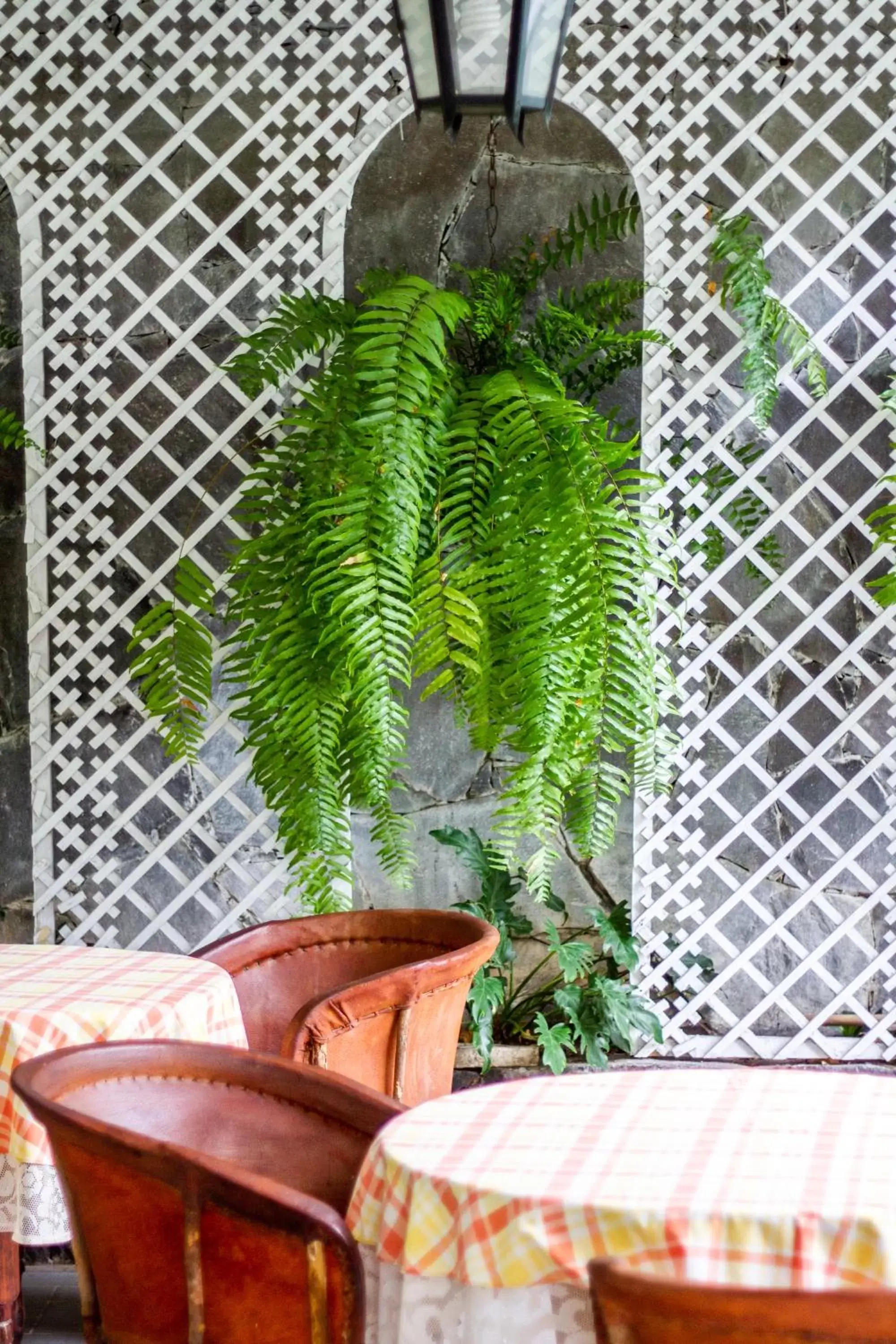 Decorative detail in Casa de Luz