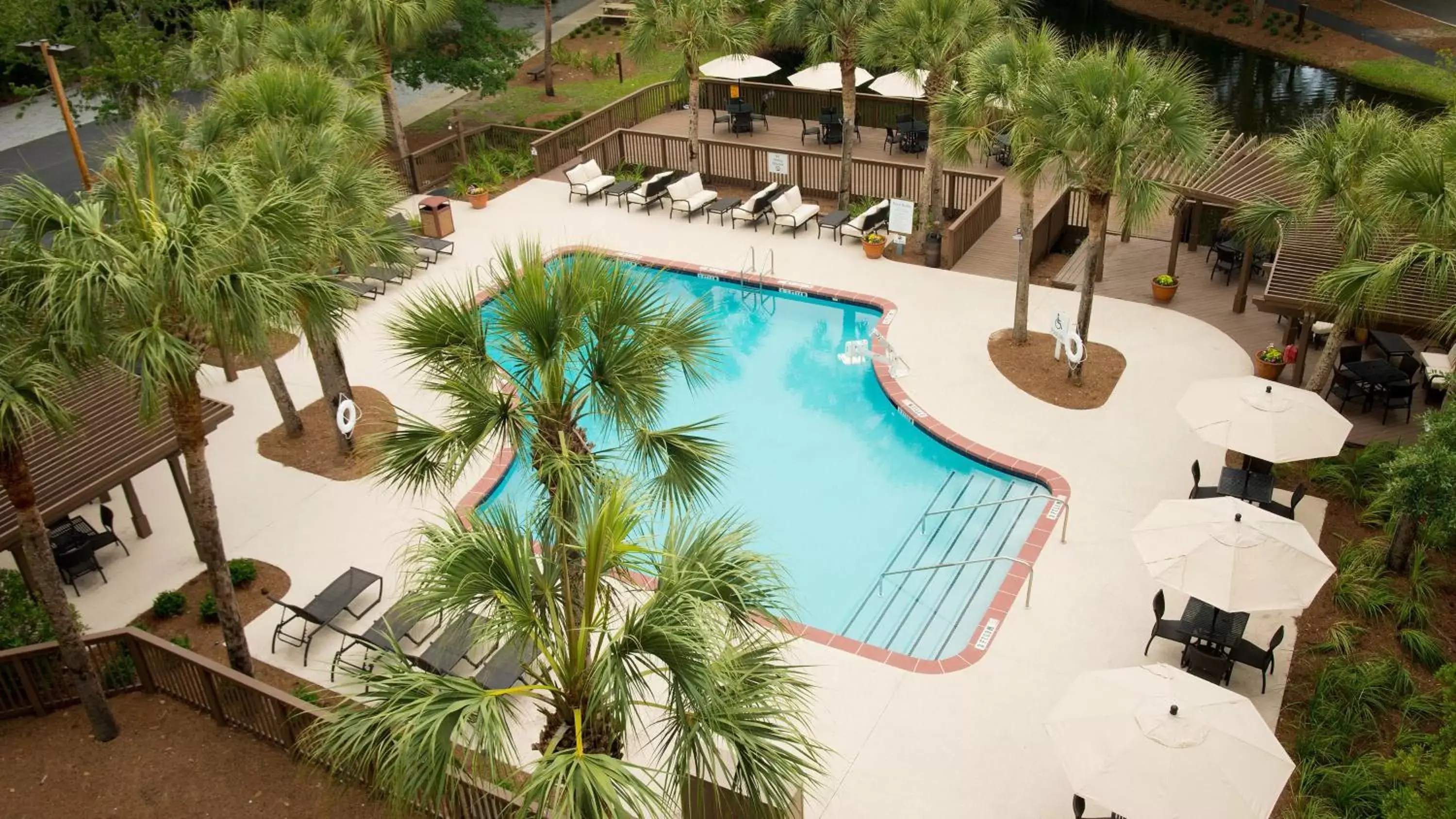 Swimming pool, Pool View in Holiday Inn Express Hilton Head Island, an IHG Hotel