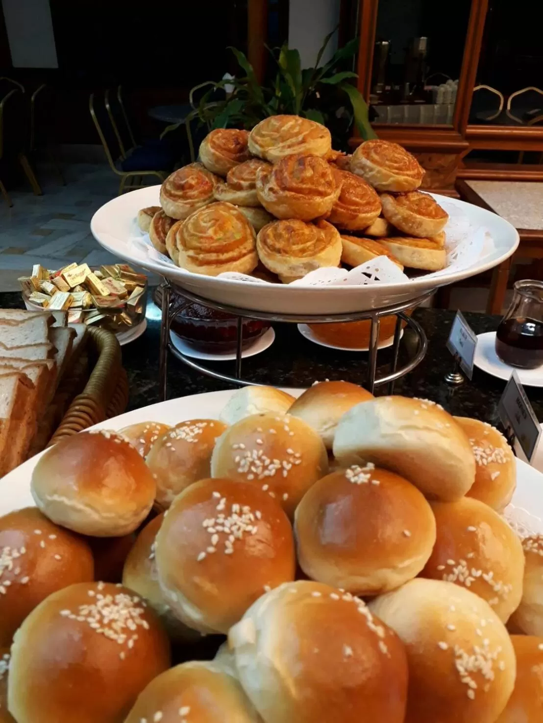 Buffet breakfast in Royal Palace Hotel