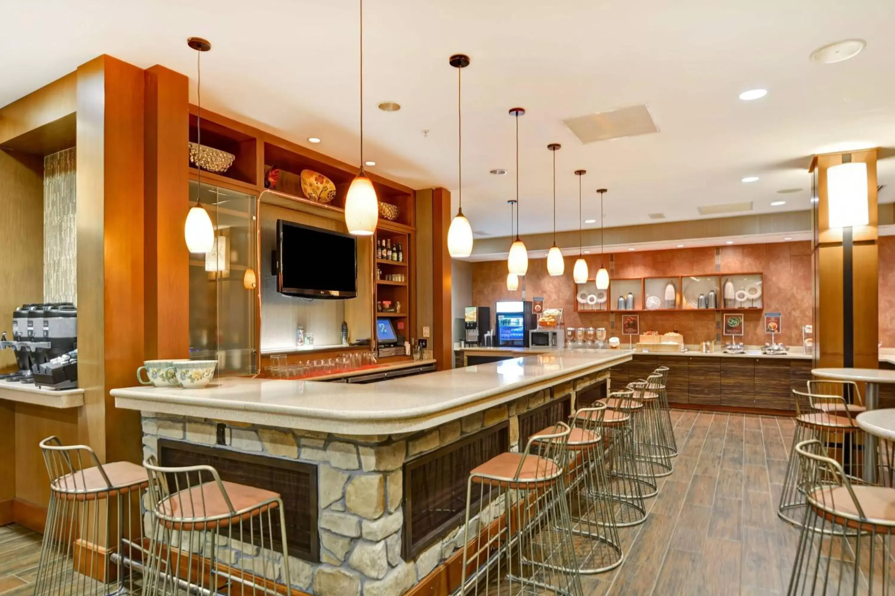 Lobby or reception, Lounge/Bar in SpringHill Suites Denver at Anschutz Medical Campus