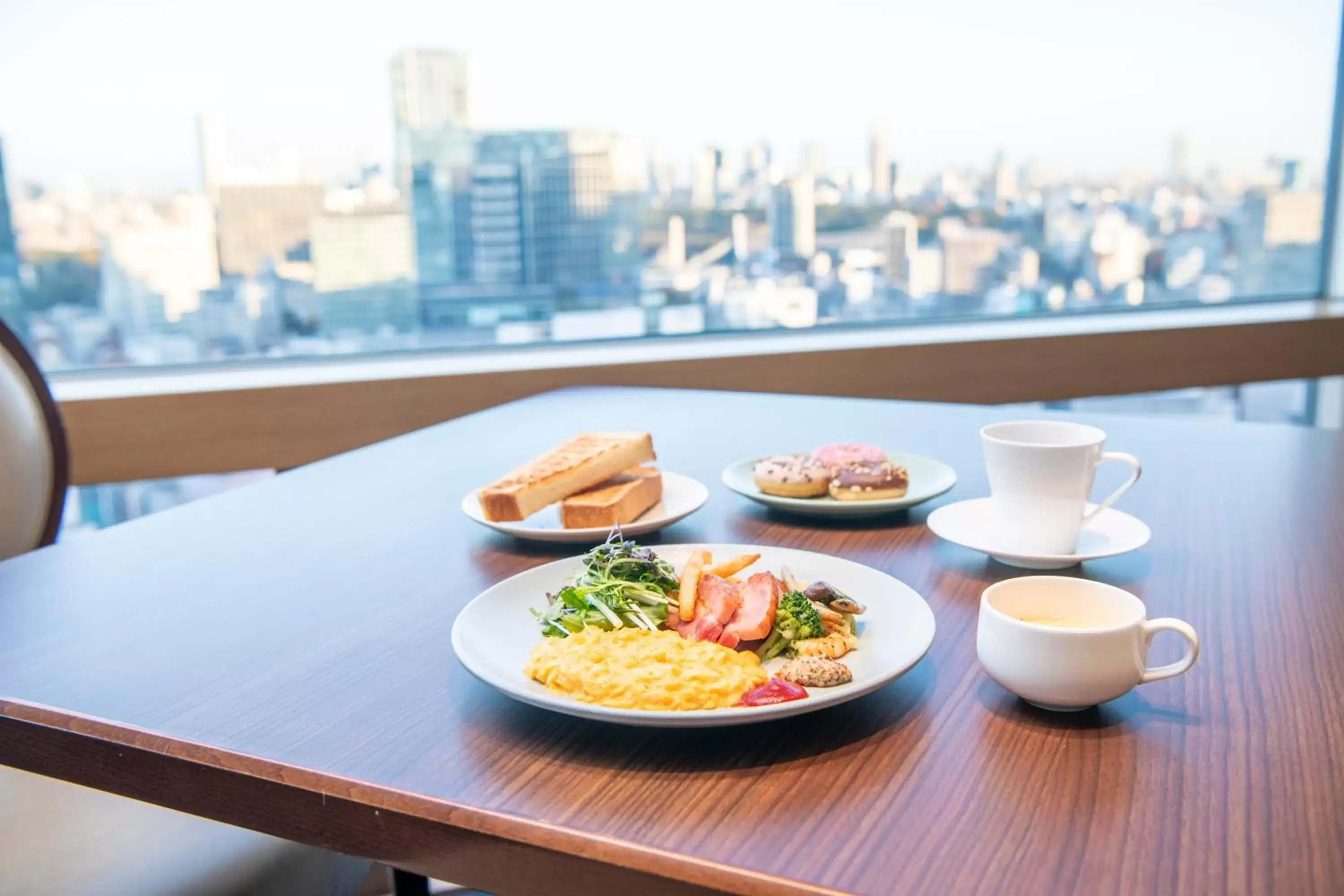 Buffet breakfast in Shibuya Excel Hotel Tokyu