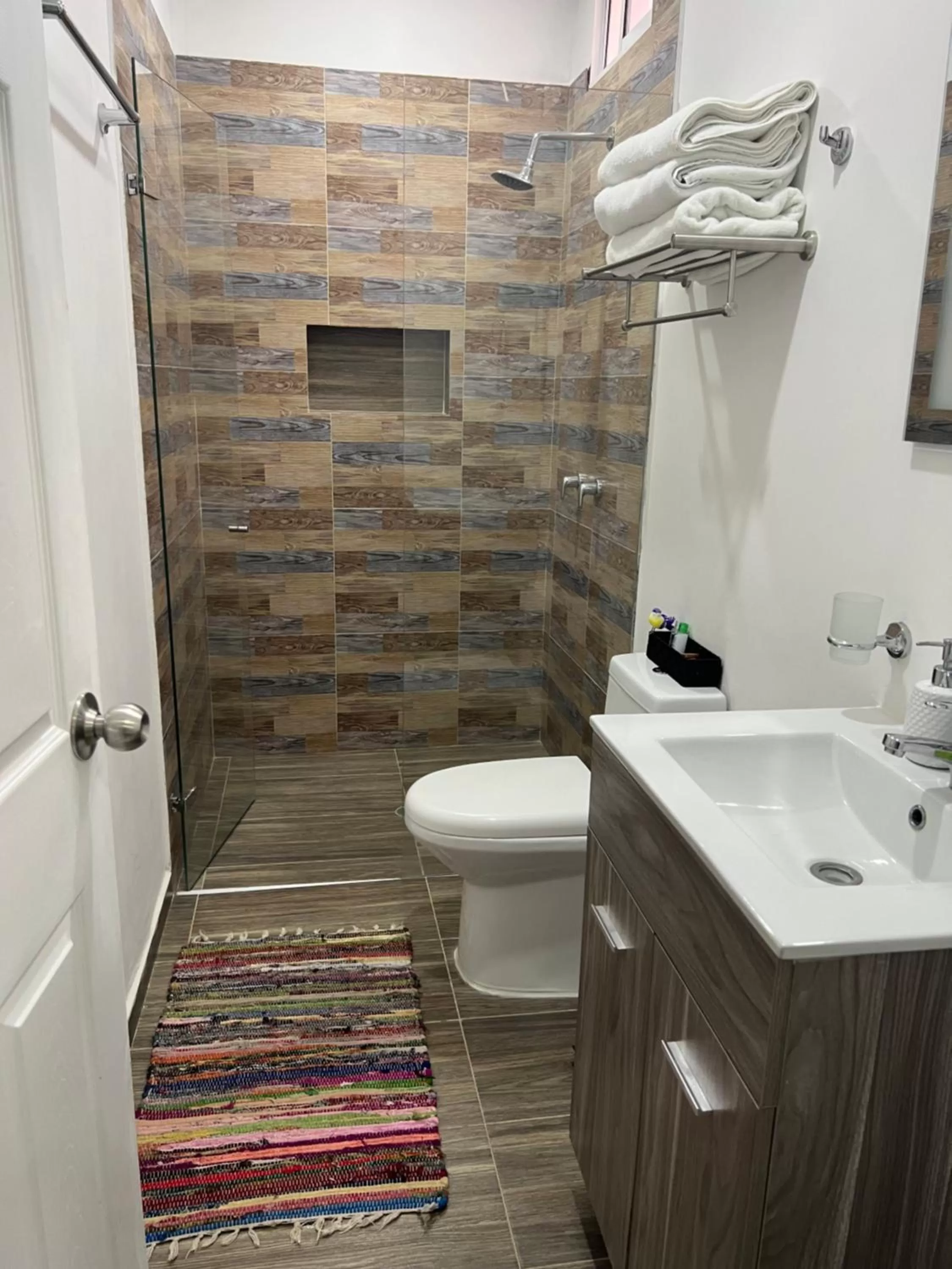 Shower in Hotel Boutique Casa chunuu Santa Marta