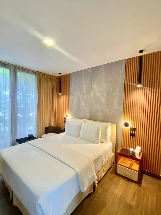 Bed in Hotel La Isla