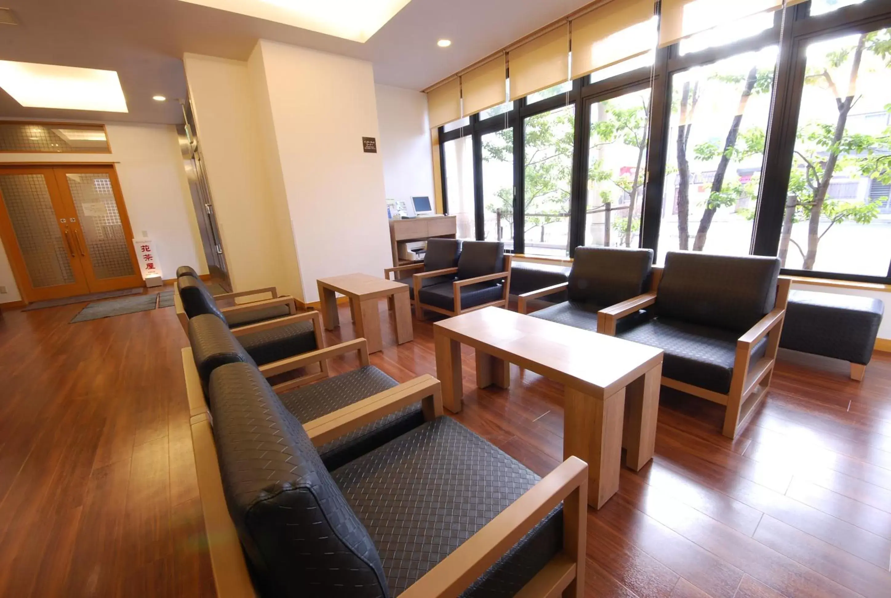 Lobby or reception, Lounge/Bar in Hotel Route-Inn Misawa