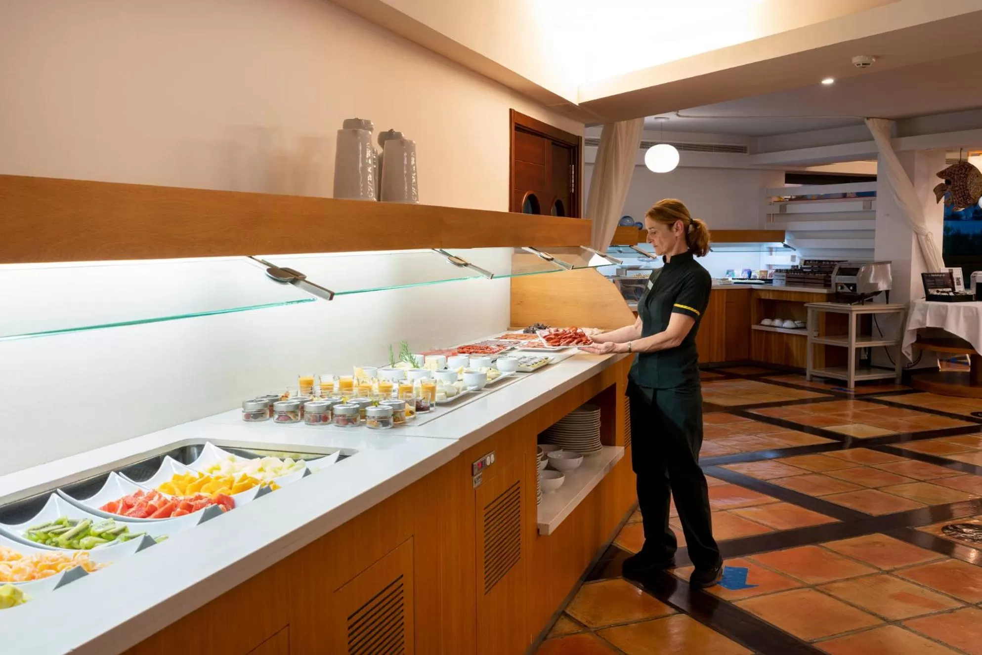 Buffet breakfast in Parador de Mojácar