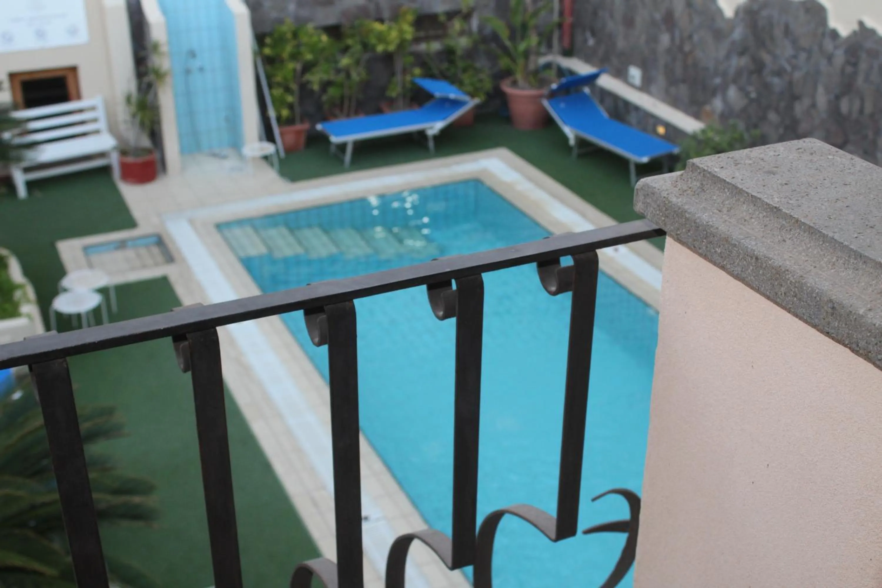 Balcony/Terrace in Hotel La Filadelfia