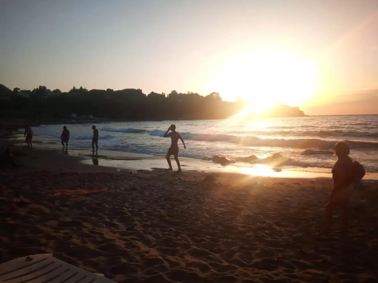 Beach in Stanza in Villa con giardino vista mare