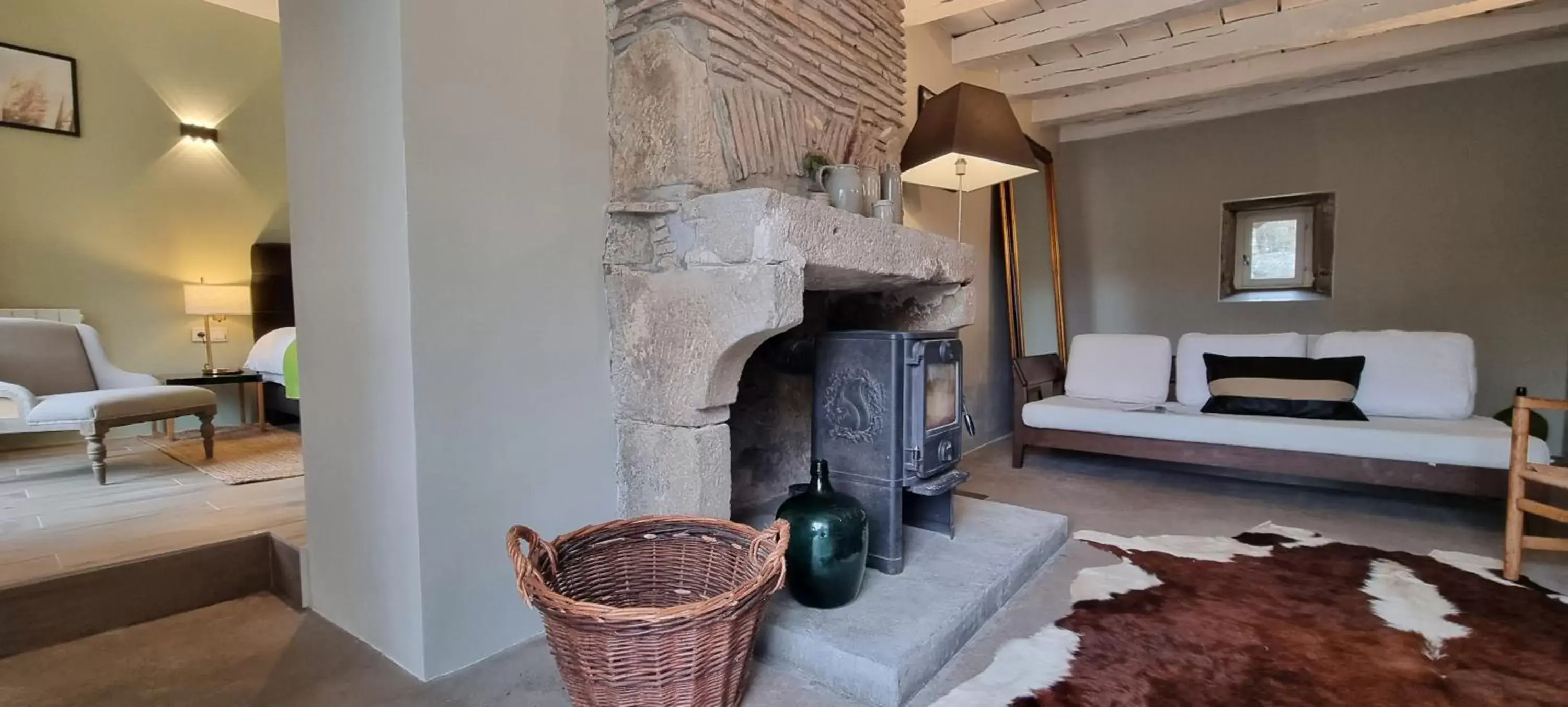 Seating Area in Moulin Renaudiots - Maison d'hôtes