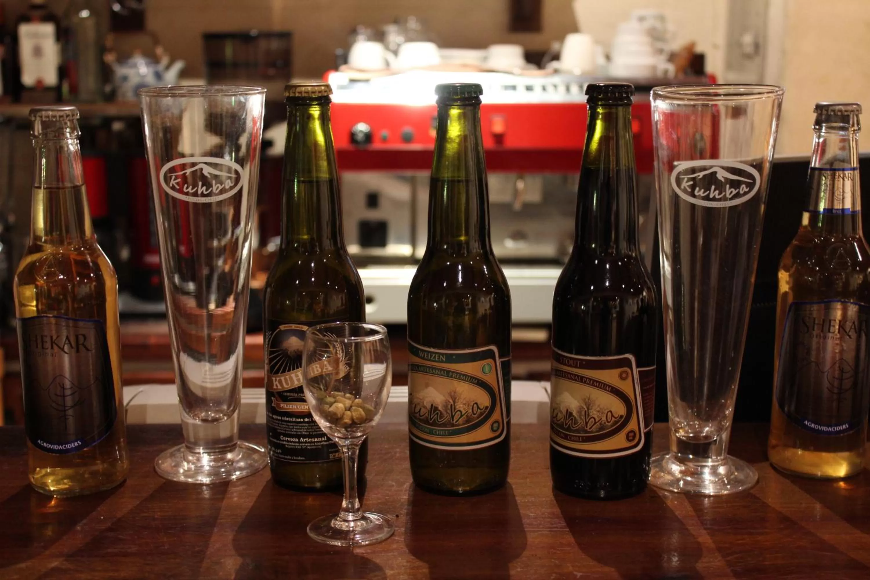 Food and drinks in Hotel Malalhue